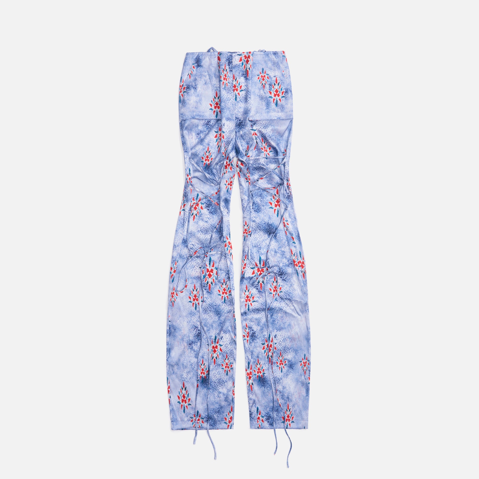Kim Shui Silk Pants - Blue