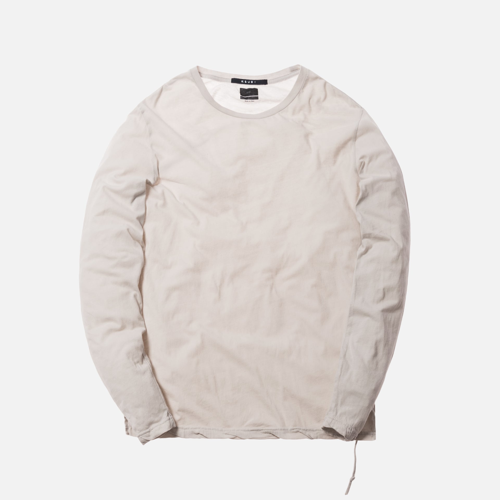 Ksubi Seeing Lines L/S Tee - Chalk