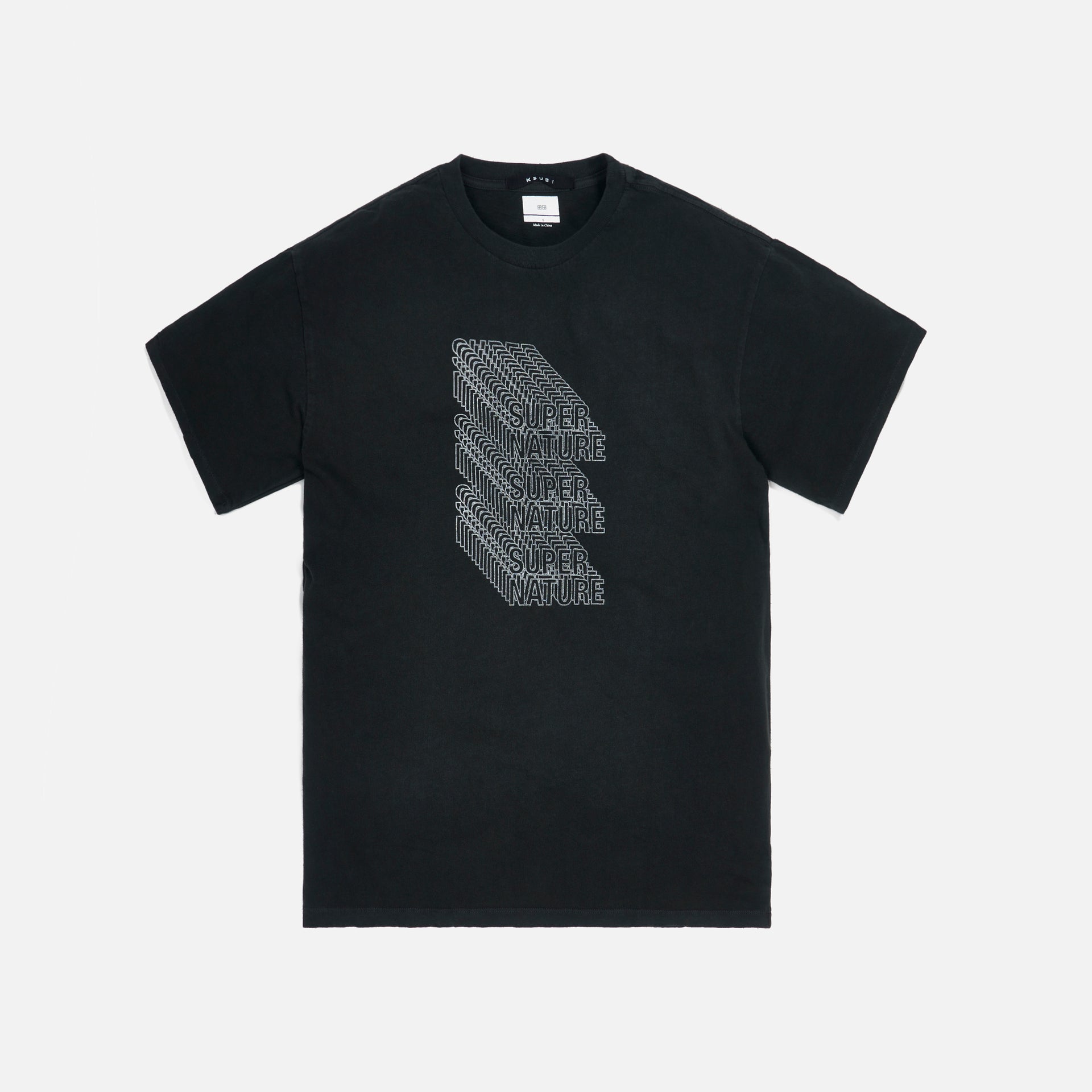 Ksubi 3D Super Nature Tee - Tru Black