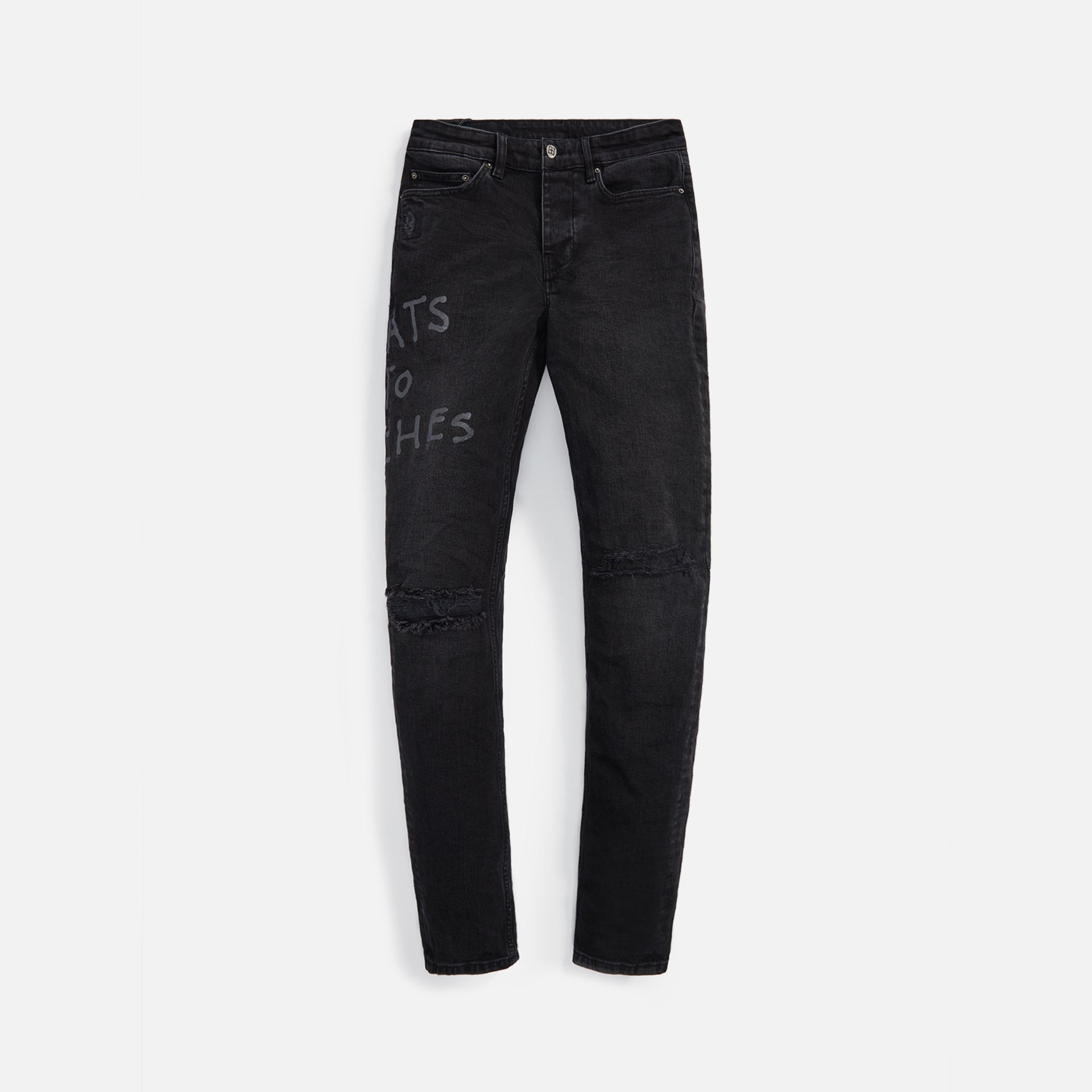 Ksubi Chitch Riches Trashed - Black