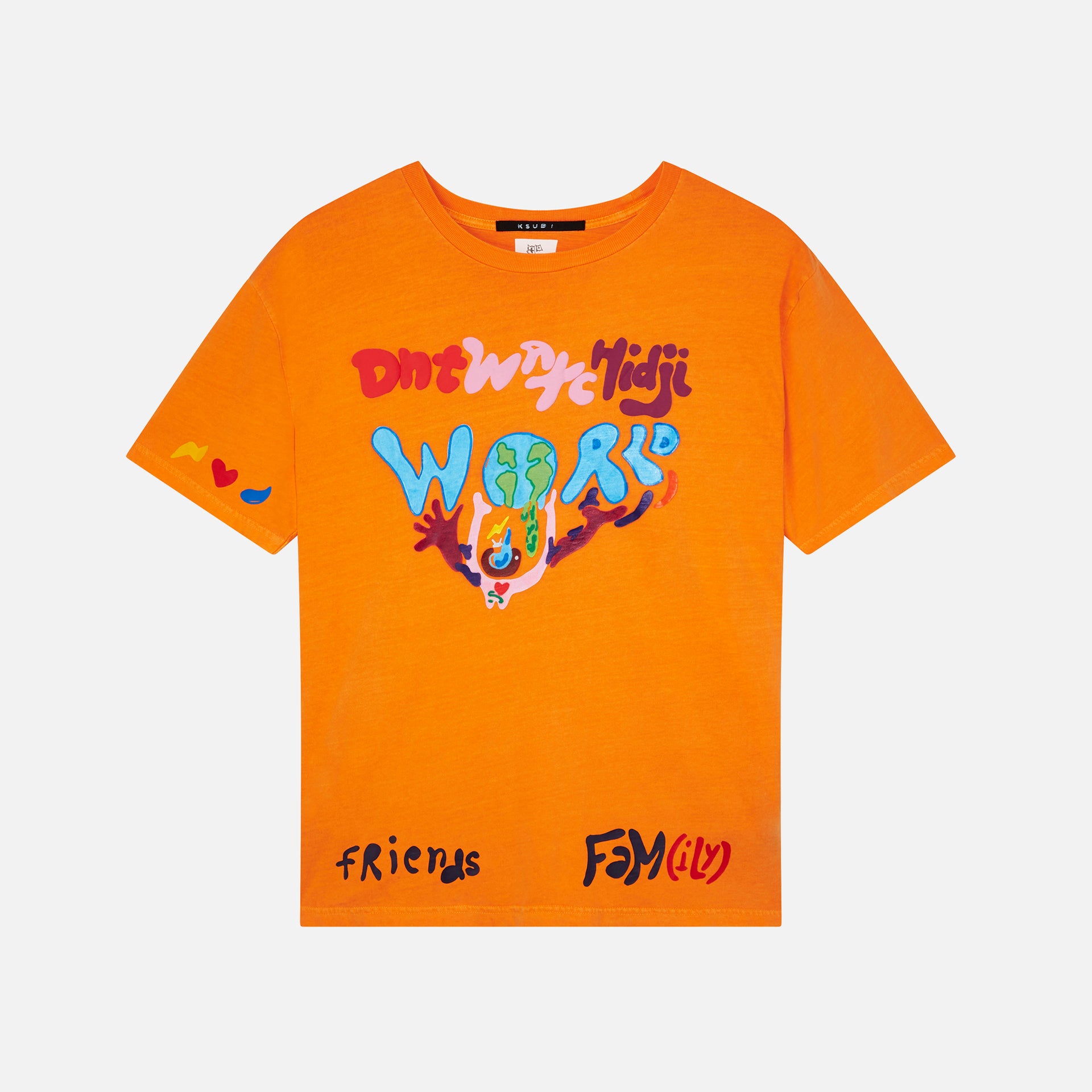 Ksubi x Hidji ILY Biggie Tee - Orange