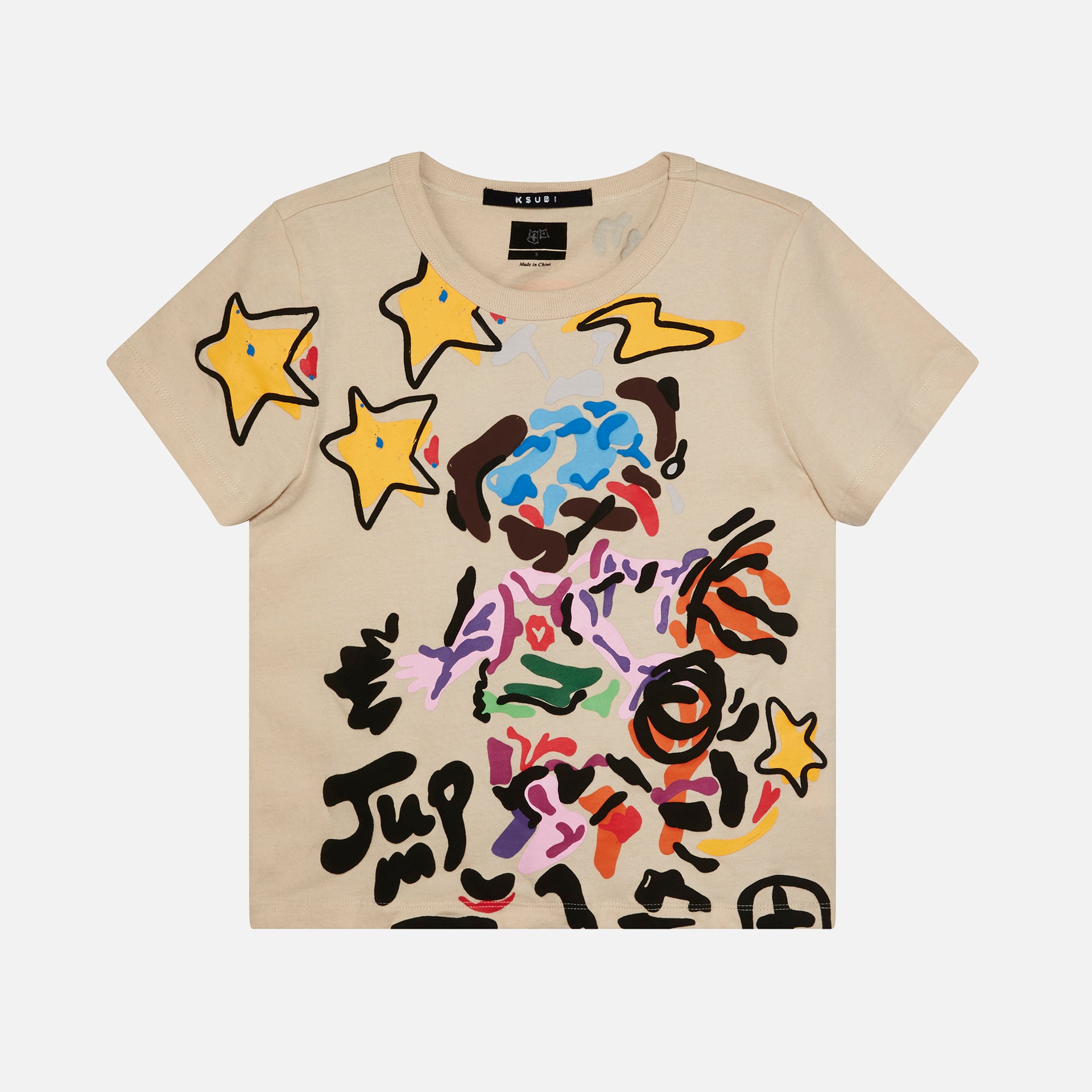 Ksubi Jump Mini Tee - Ecru