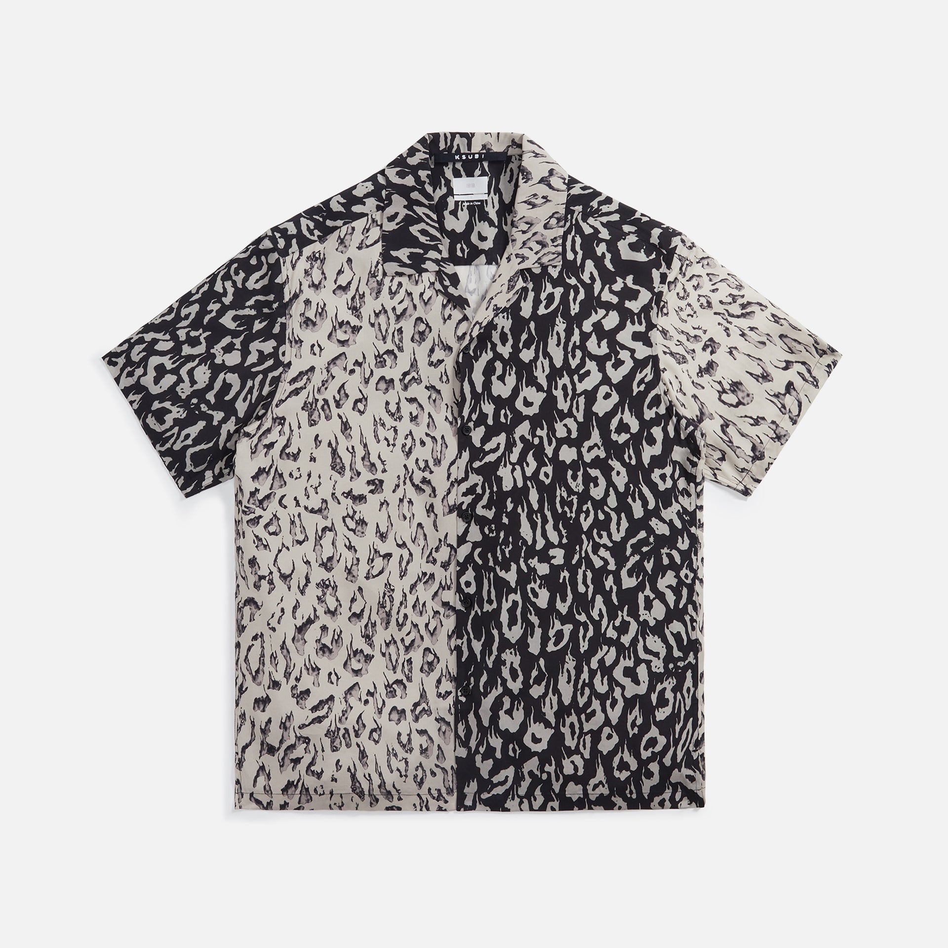 Ksubi Fire Resort Shirt - 2 Tone Black