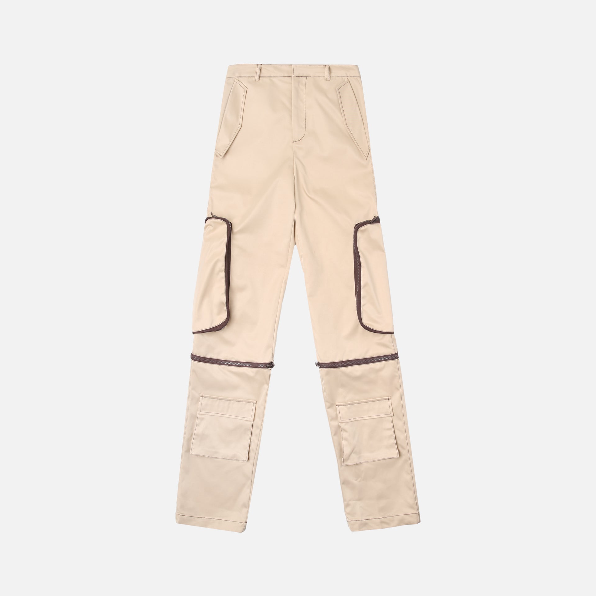 Kim Shui Cargo Pants - Beige