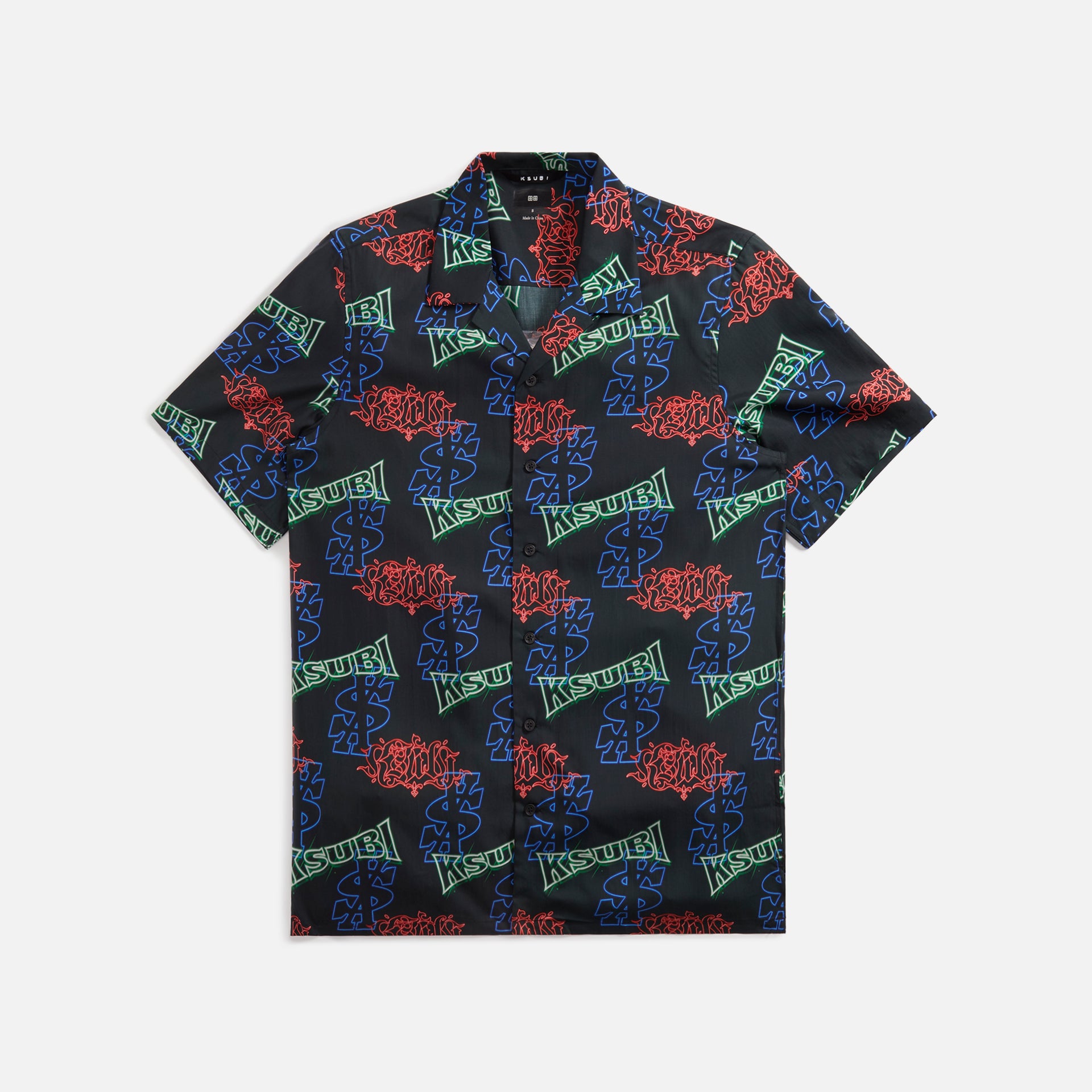 Ksubi Glow Resort Shirt - Black