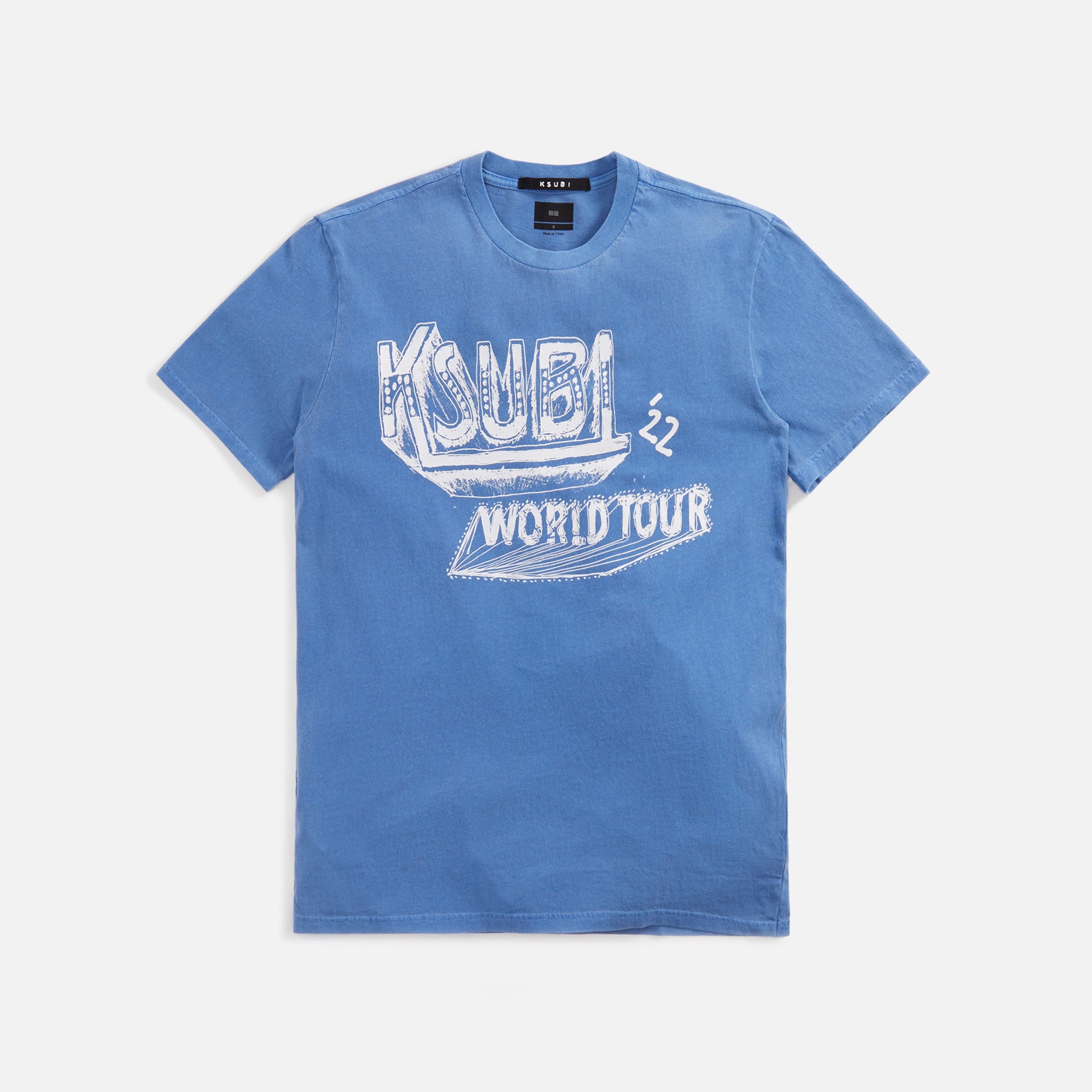 Ksubi Cities Kash Tee - Atlantic