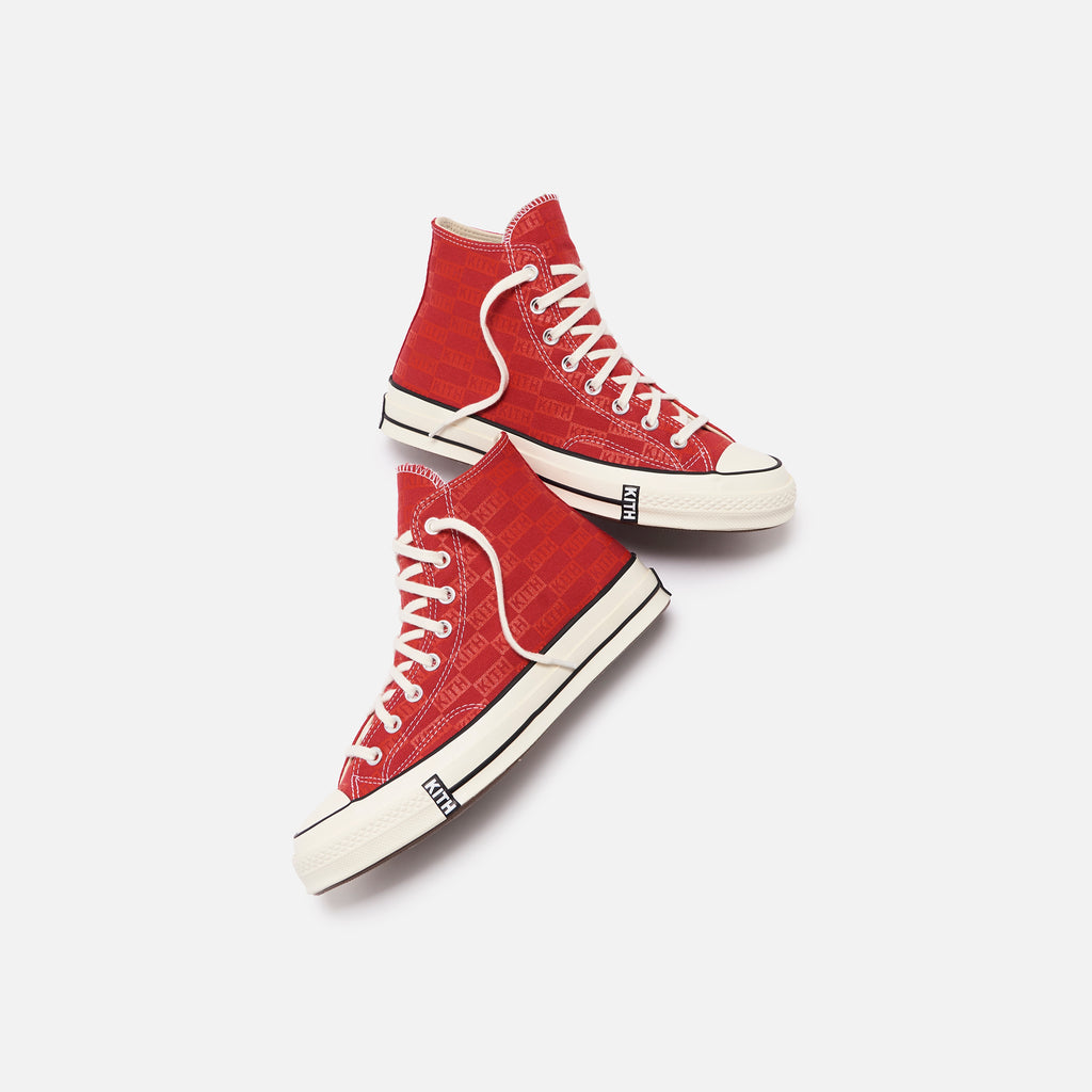 Red kith converse Outlet