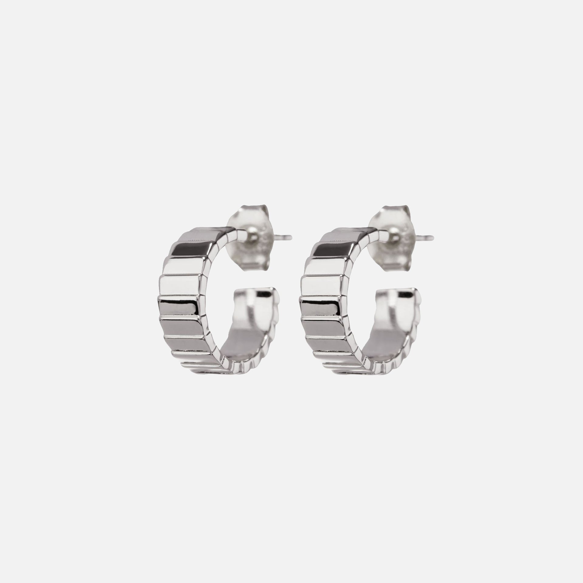 Luv AJ Charlotte Hoops - Silver