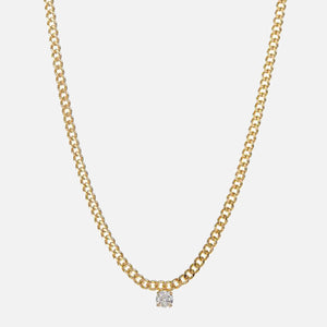 Luv AJ The Bardot Stud Charm Necklace - Gold
