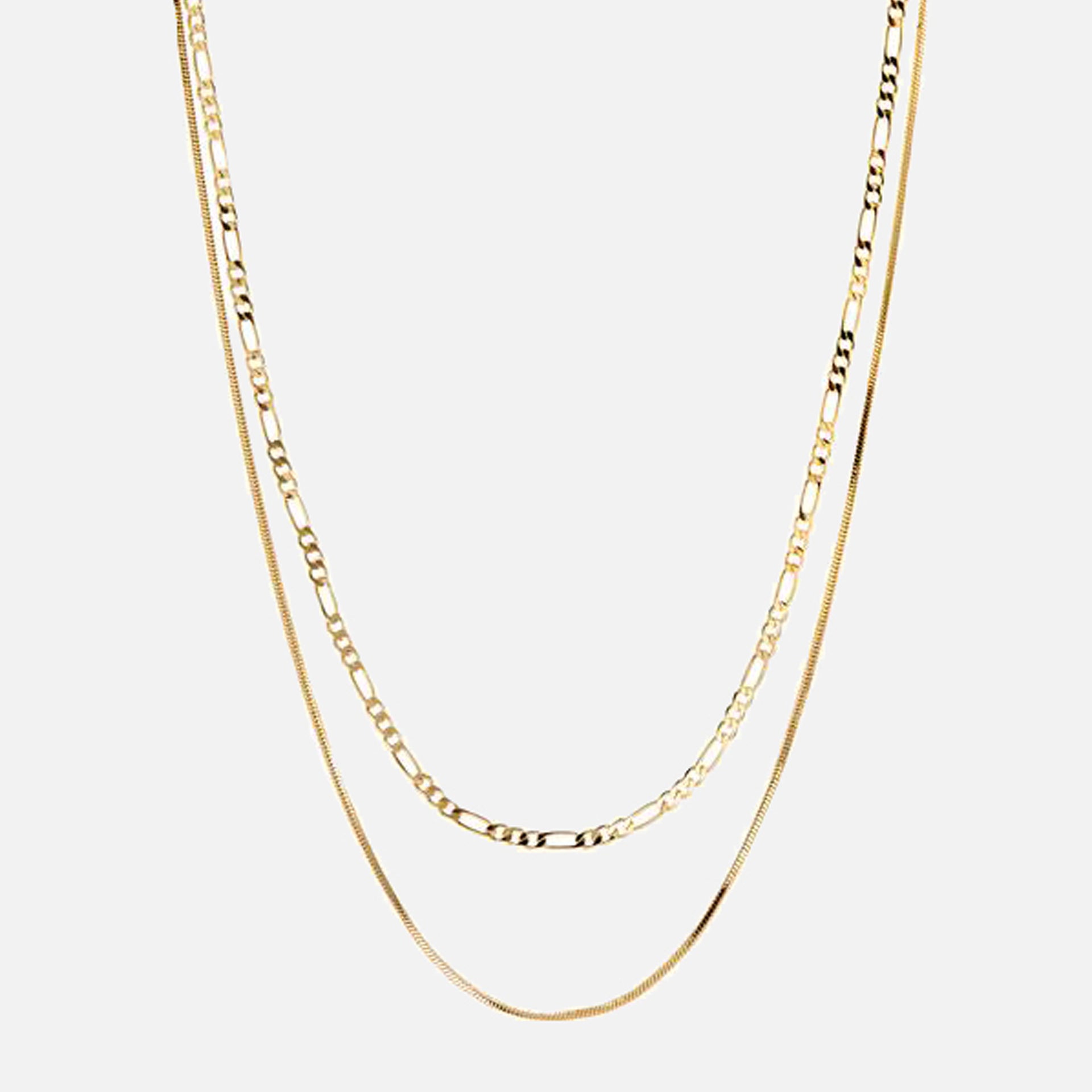 Luv AJ Cecilia Chain Necklace - Gold