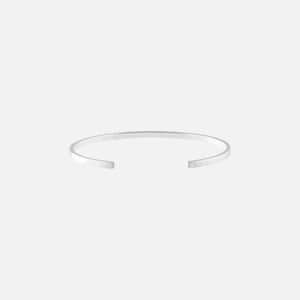Fall 2022 Russell Athleticg Ribbon Bracelet - Brushed Sterling Silver