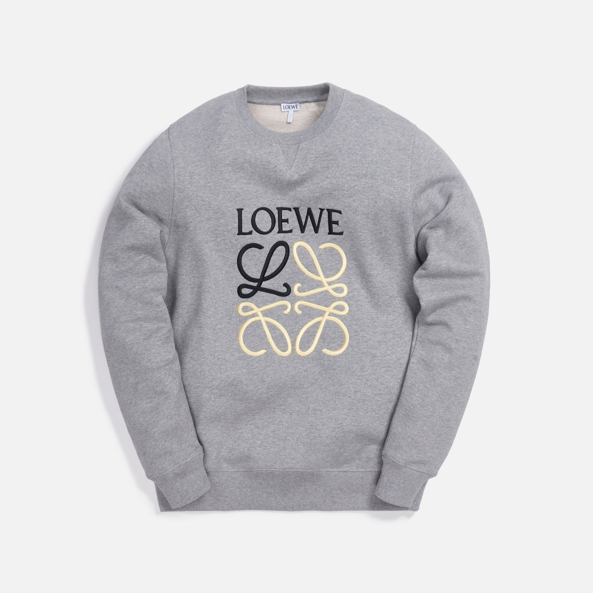 Loewe Anagram Crewneck Sweatshirt - Grey Melange