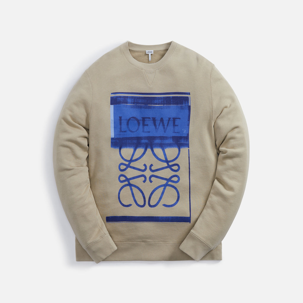 Loewe Photocopy Anagram Sweatshirt Stone - Grey