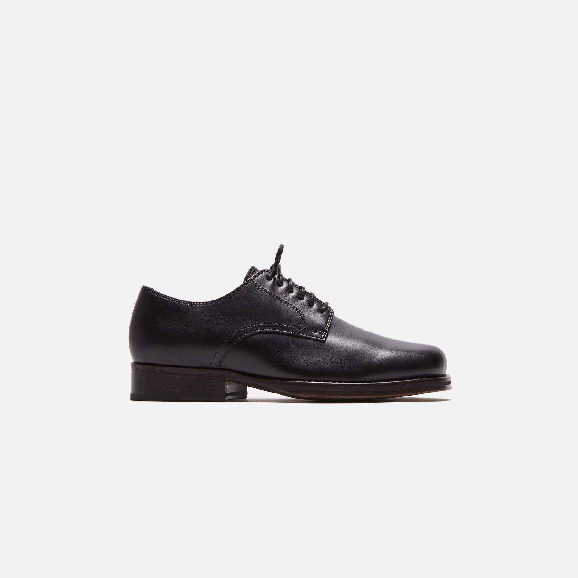 Lemaire Square Derby - Black