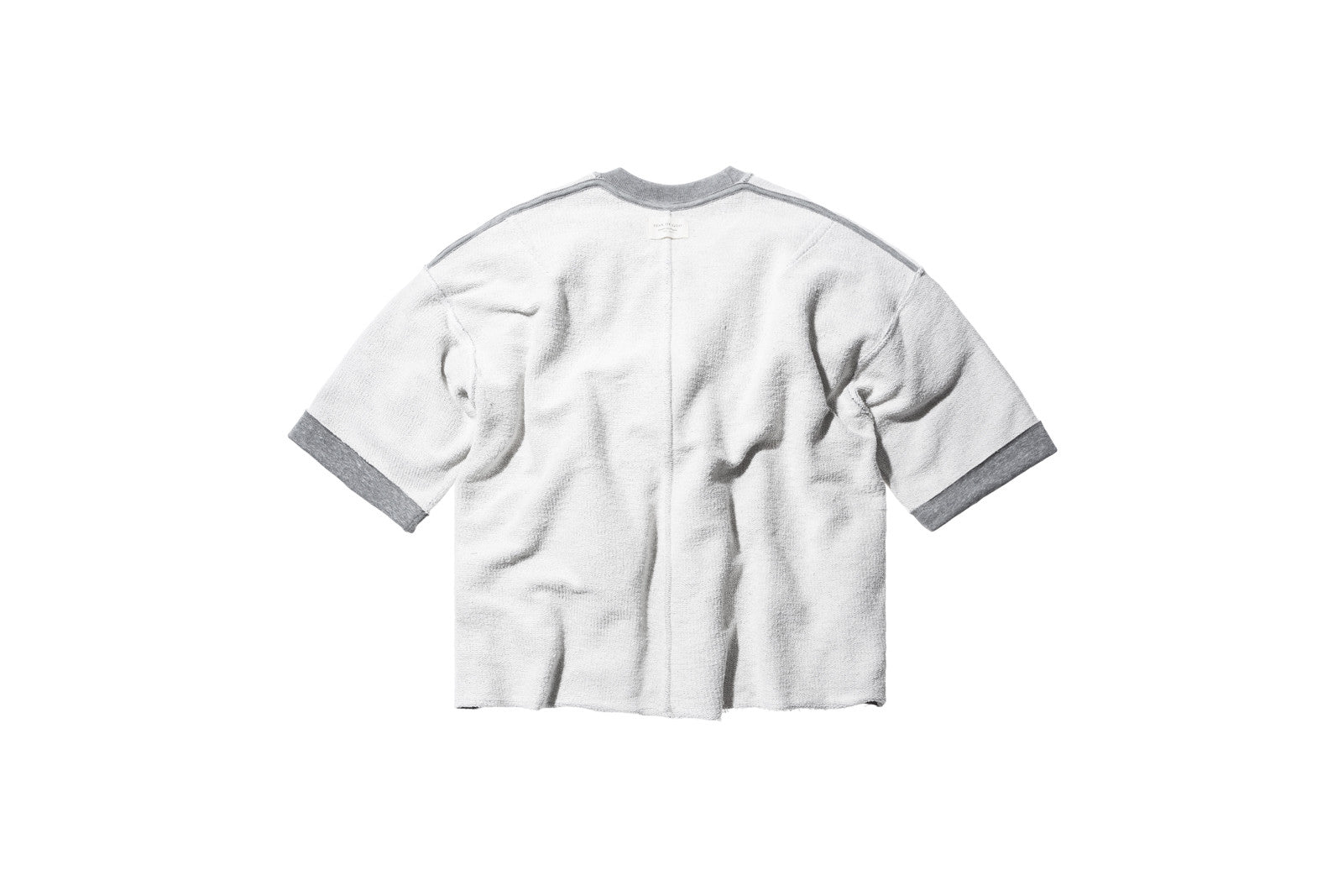 Fear of God S/S Reverse Terry Crewneck - Heather Grey