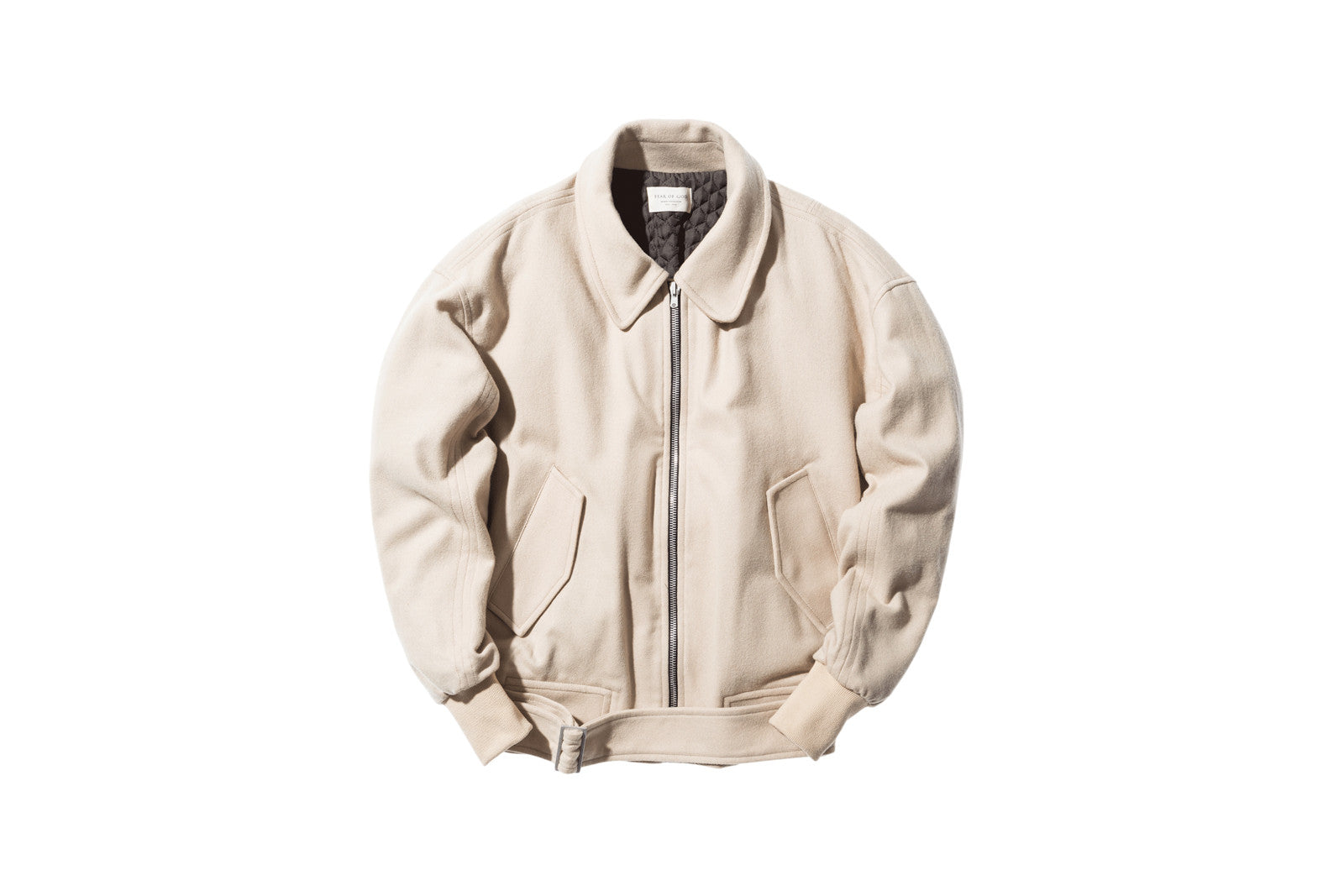 Fear of God Wool Collar Bomber - Khaki