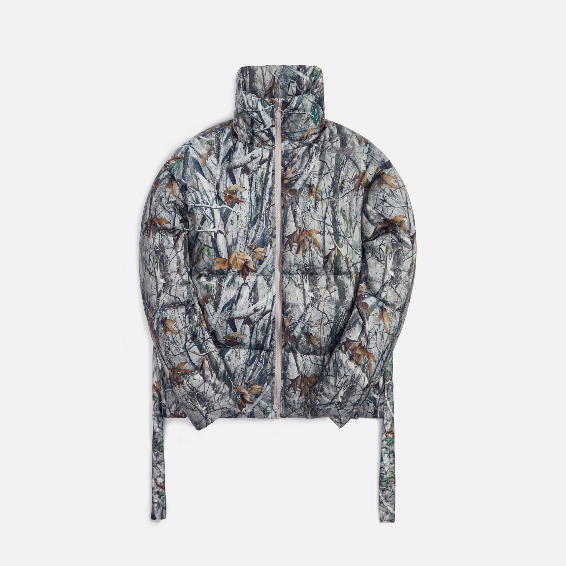 Stampd Terrain Crop Puffer Jacket - Camo