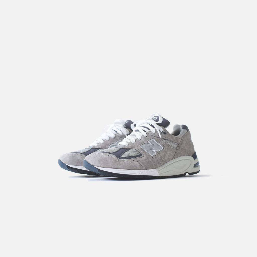 New Balance Made in USA 990 v2 - Grey / White – Kith