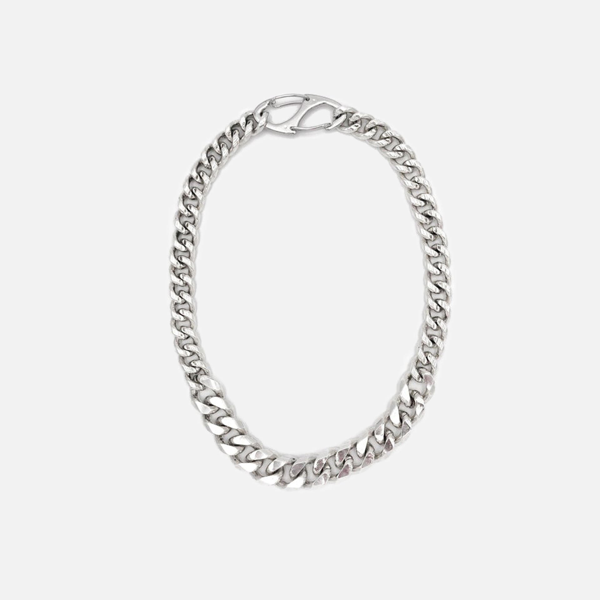 Martine Ali Devon Mix Link Choker - Silver