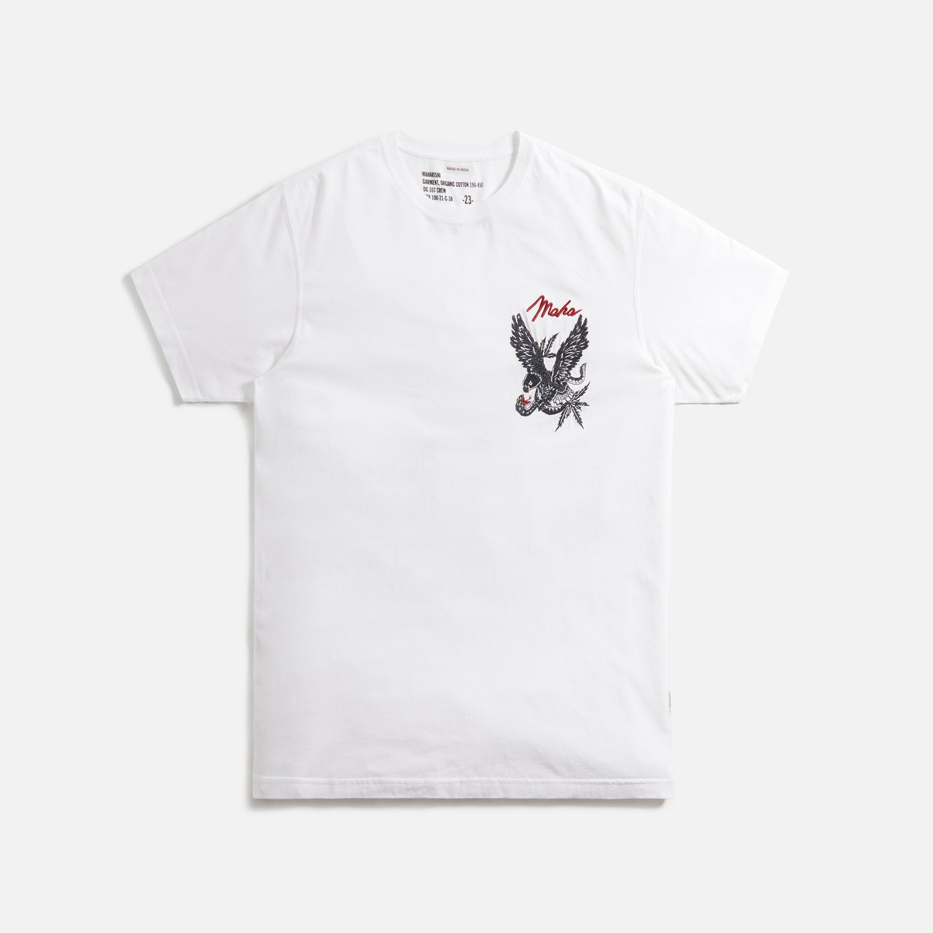 Maharishi Maha Eagle vs Snake Tee - White