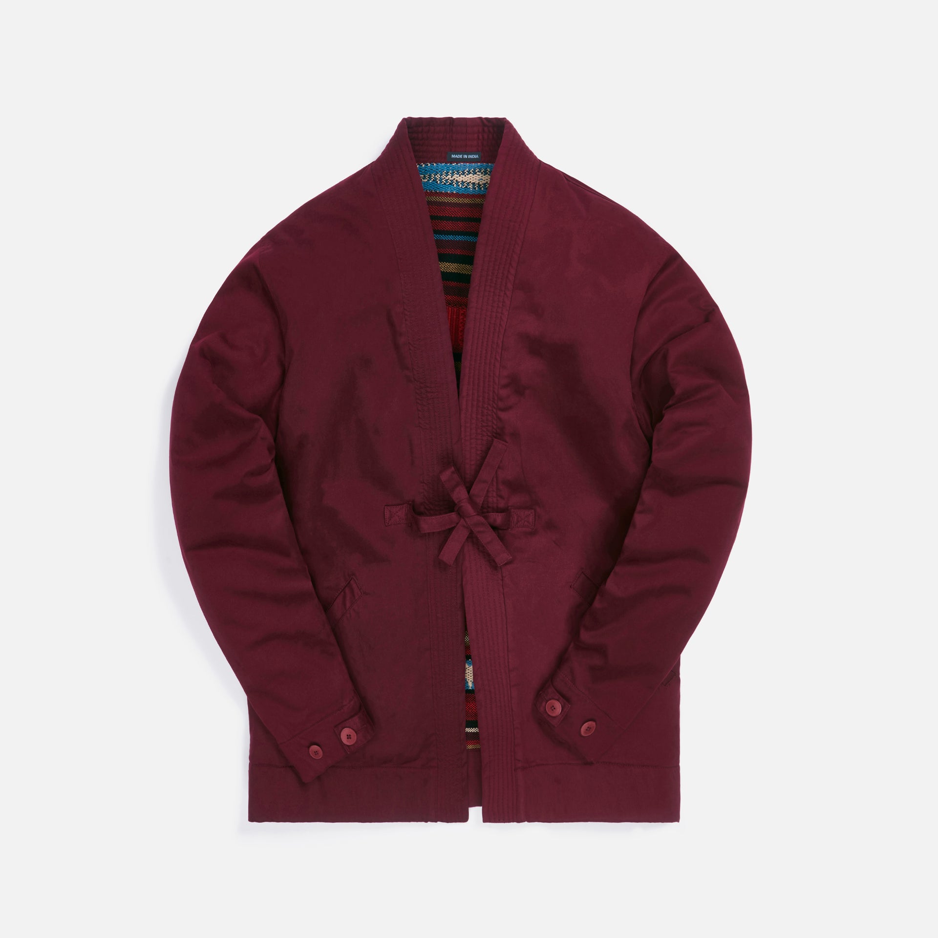 Maharishi Reversible Hill Tribe Kimono Mil Spec Cellulose - Lama Red