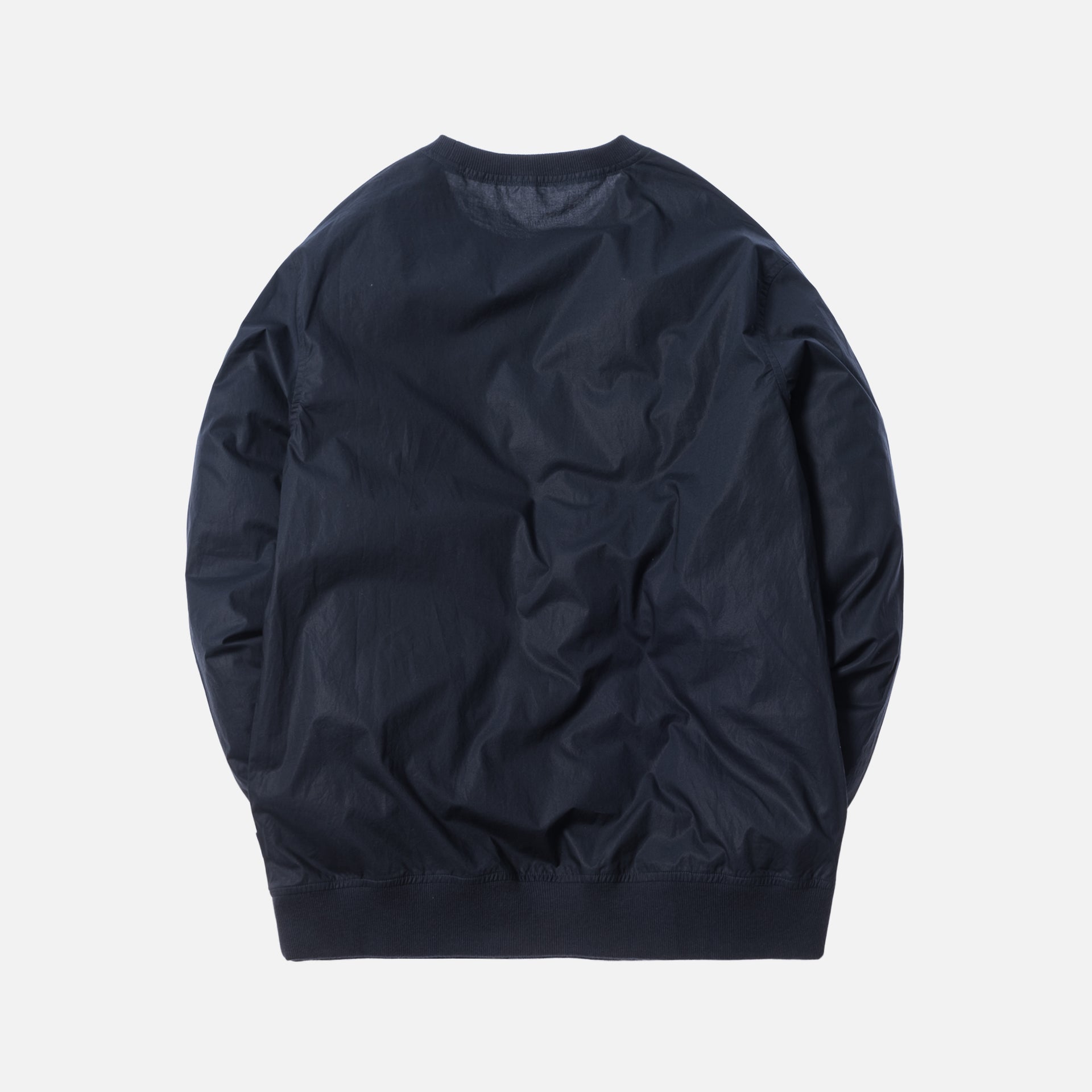 Maharishi Eagle Woven Track Crewneck - Navy