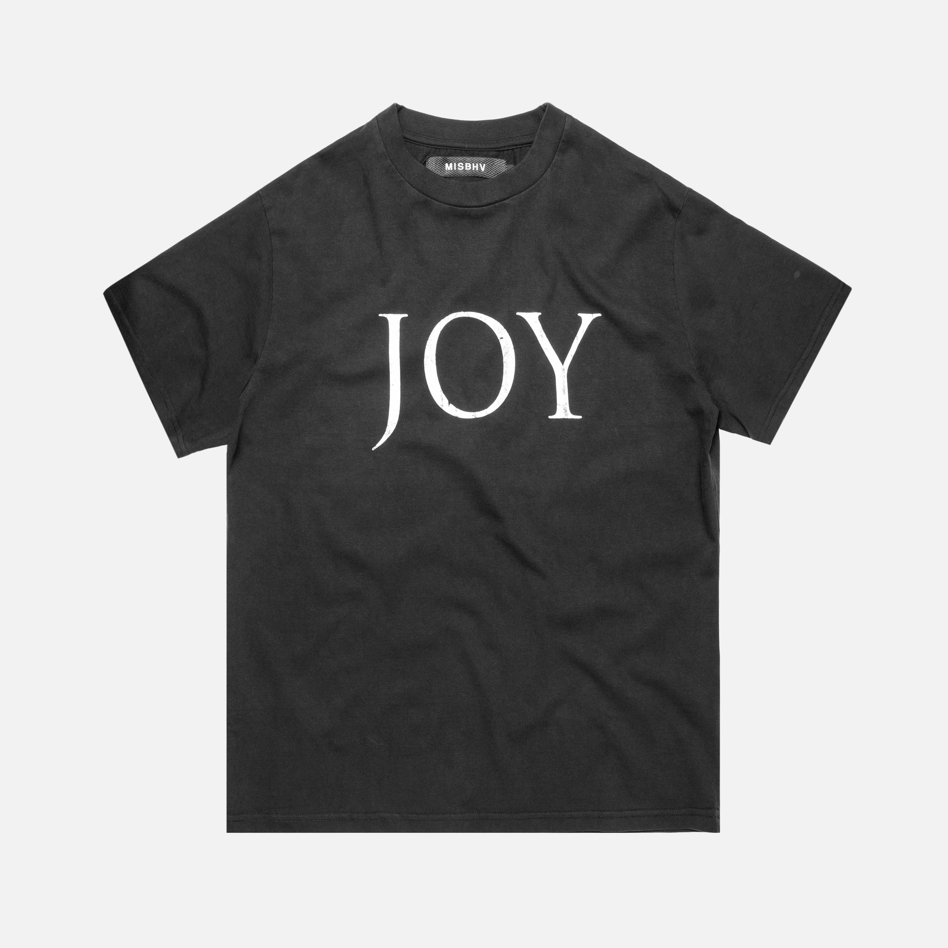 MISBHV Joy Tee - Washed Black