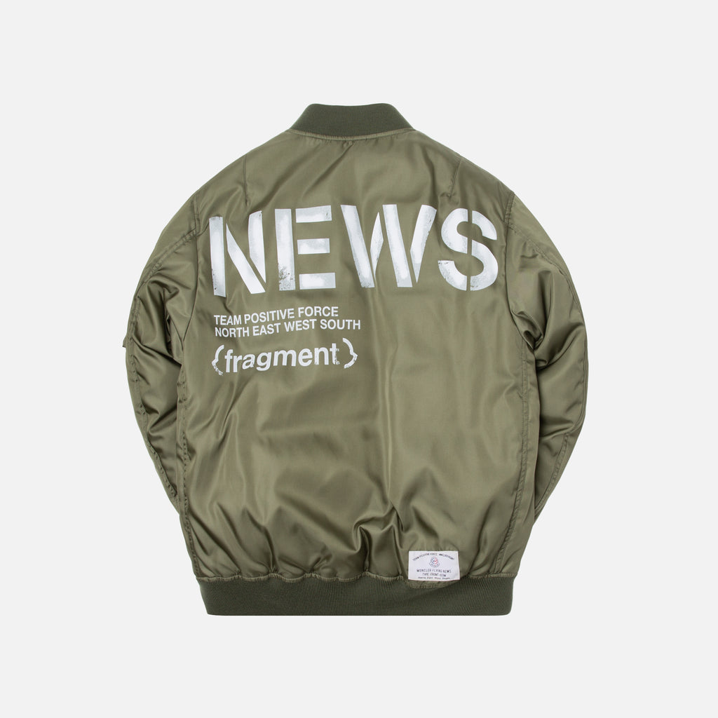 7 Moncler Fragment Raptor Giubbotto - Green – Kith