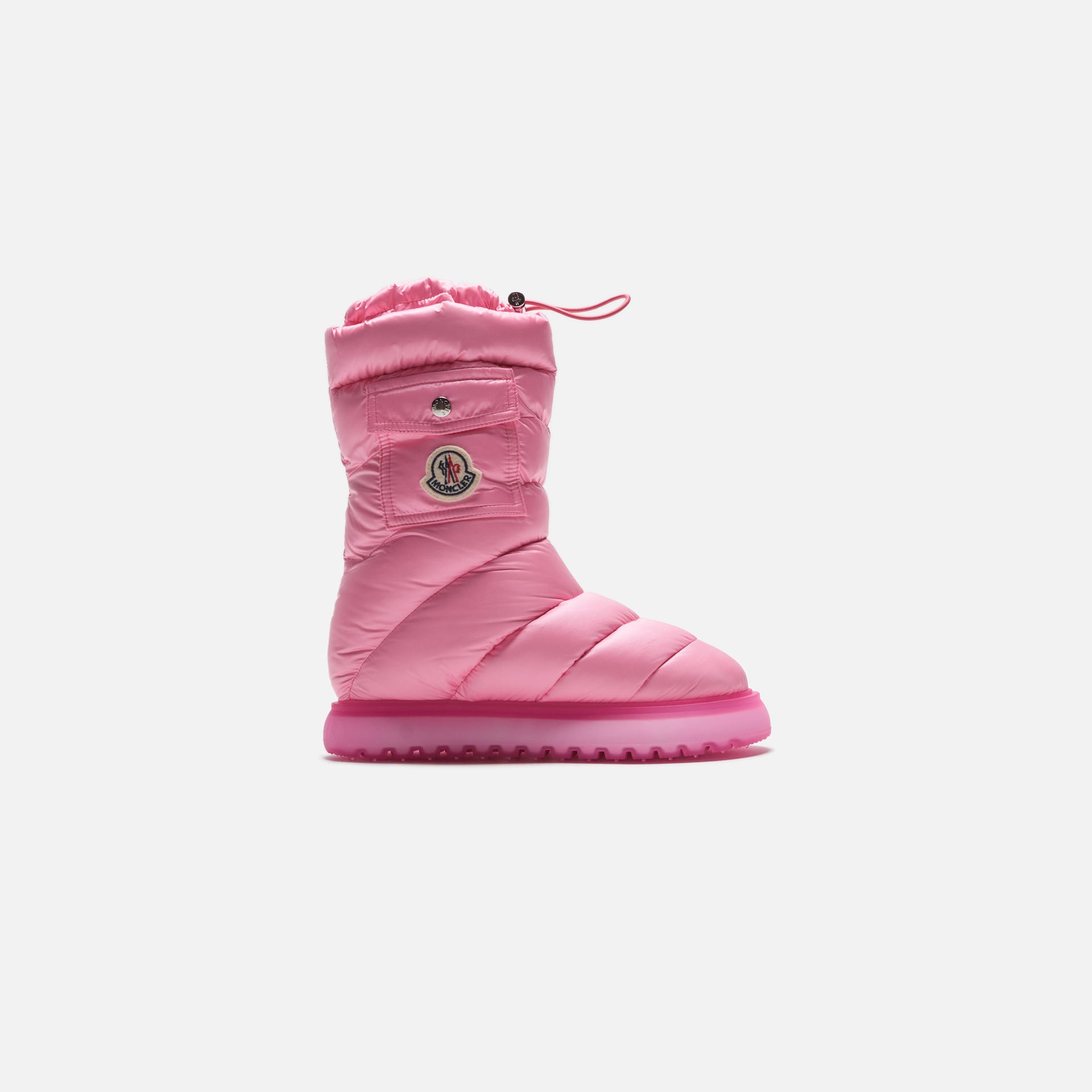 Moncler Gaia Pocket Mid Snow Boots - Pink