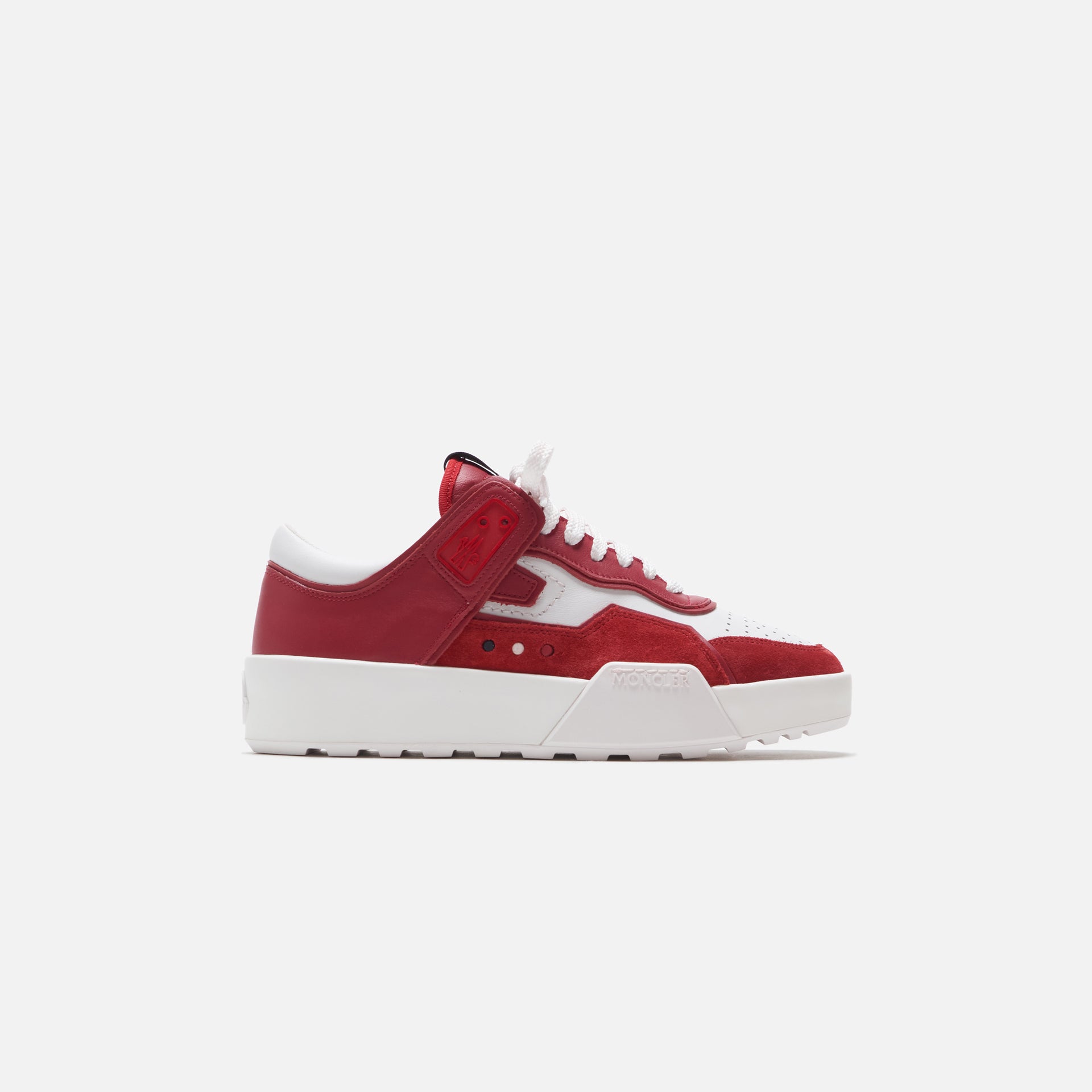 Moncler Promyx Space Low Top Sneakers - Red / White