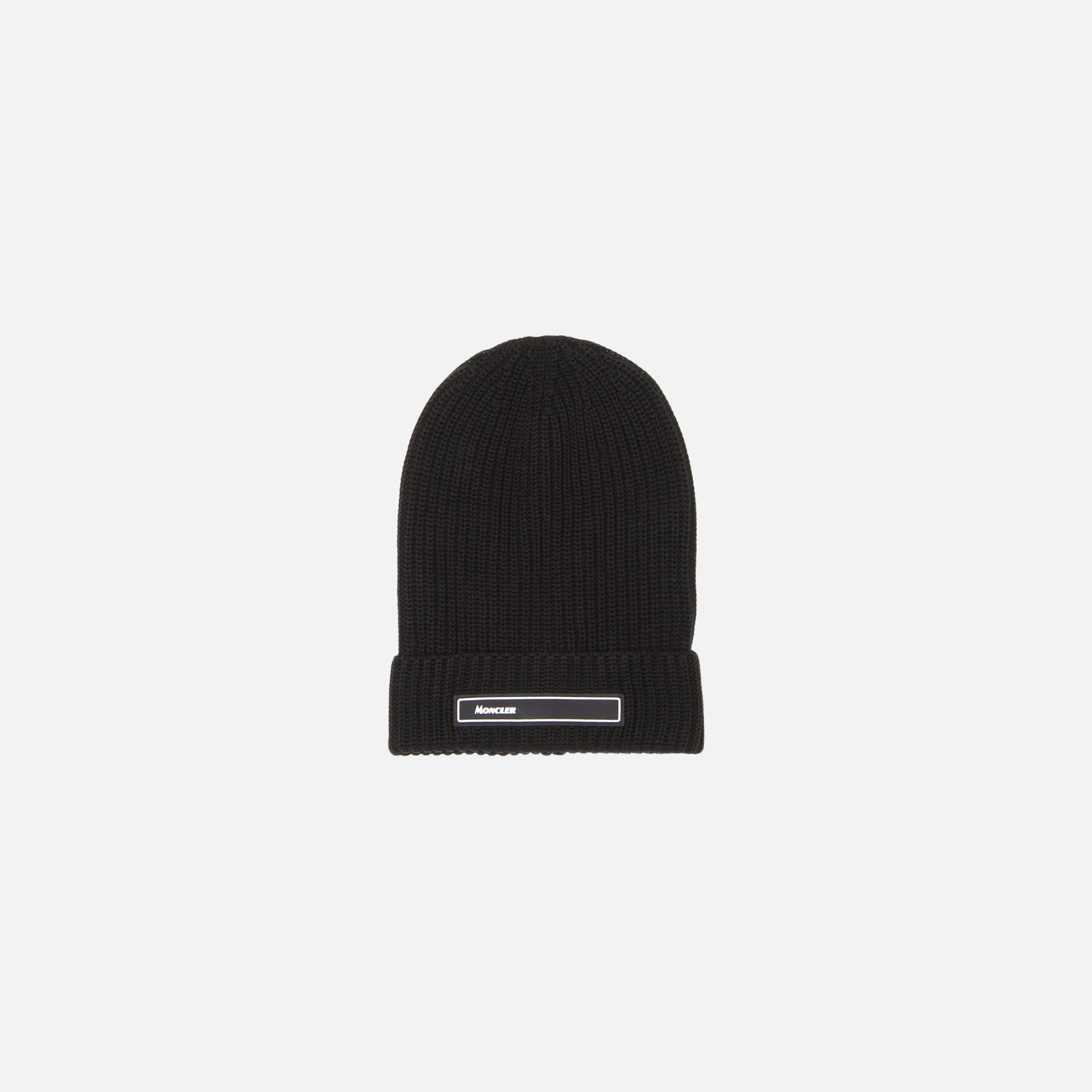 Moncler Berretto Tricot Beanie - Black