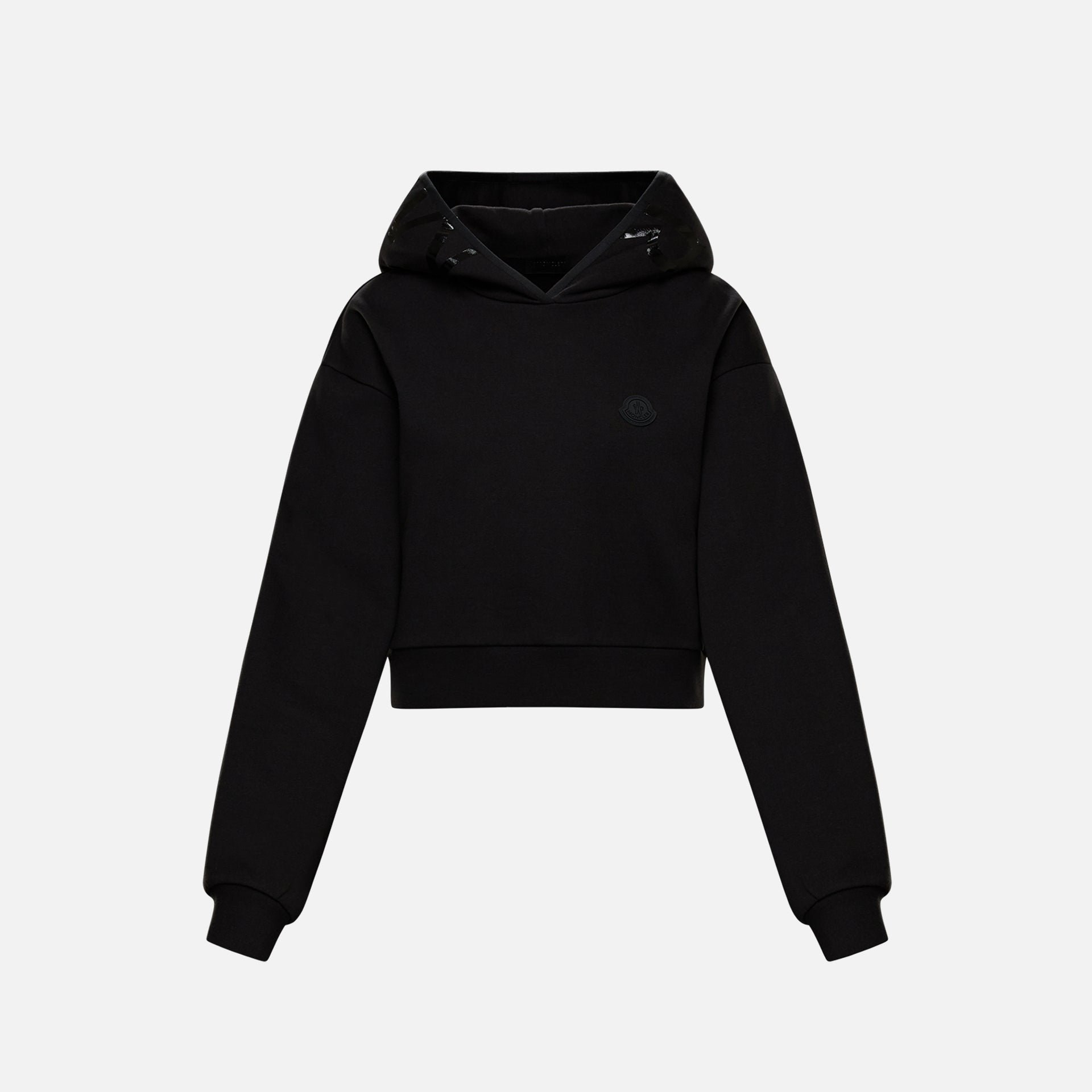 Moncler Maglia Con Cappuccio - Black