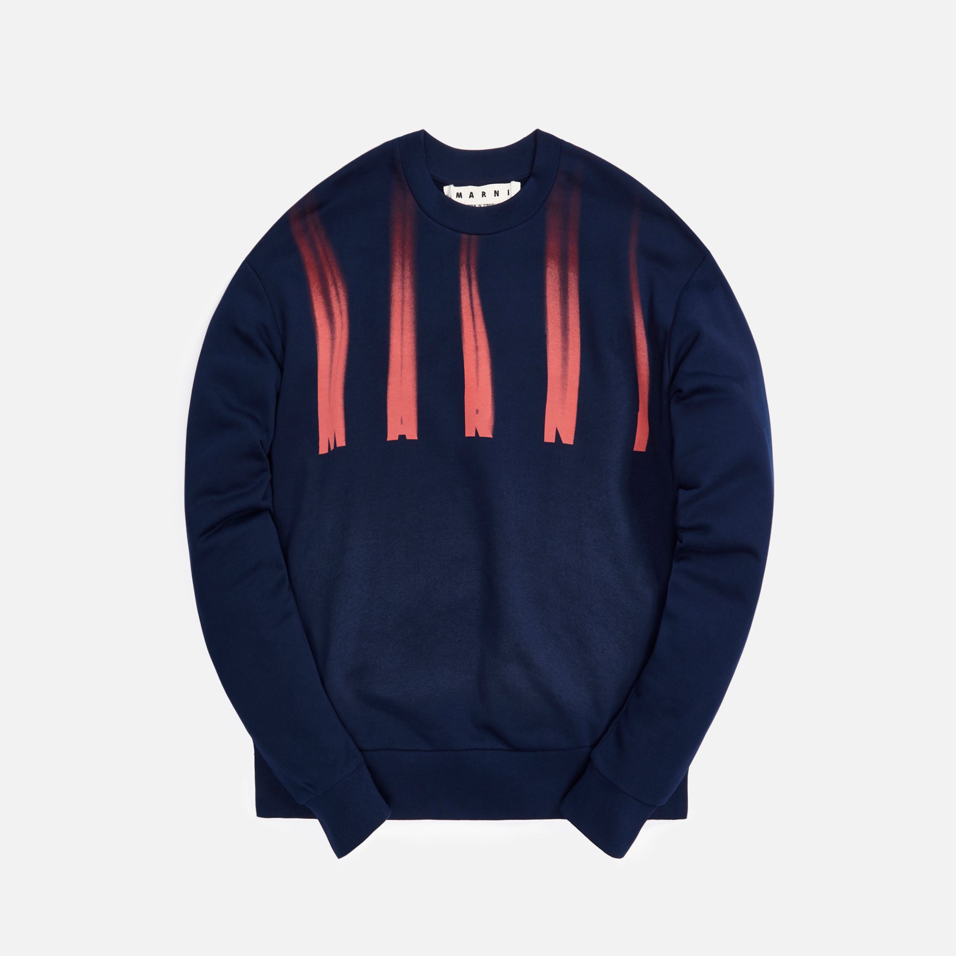 Marni Organic Cotton Crewneck - Navy