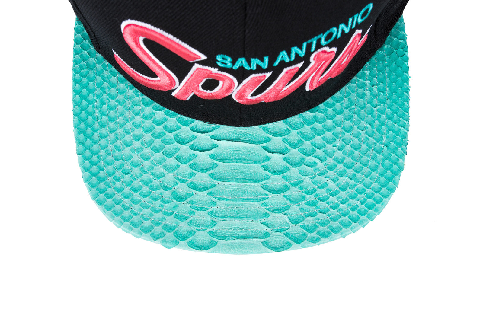 Just Don San Antonio Spurs Hat - Black / Teal