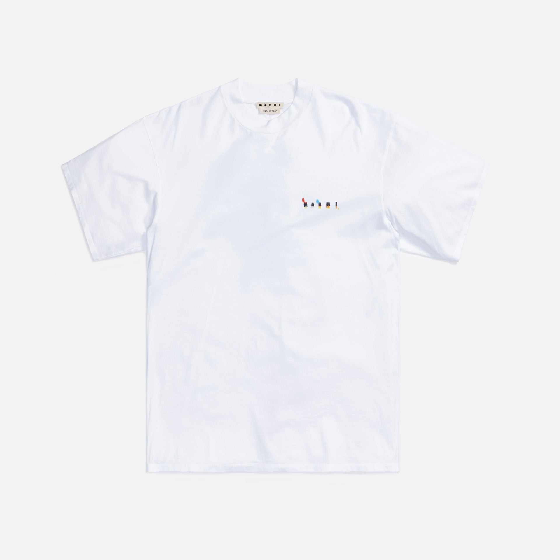 Marni Organic Cotton Jersey Tee - Lily White