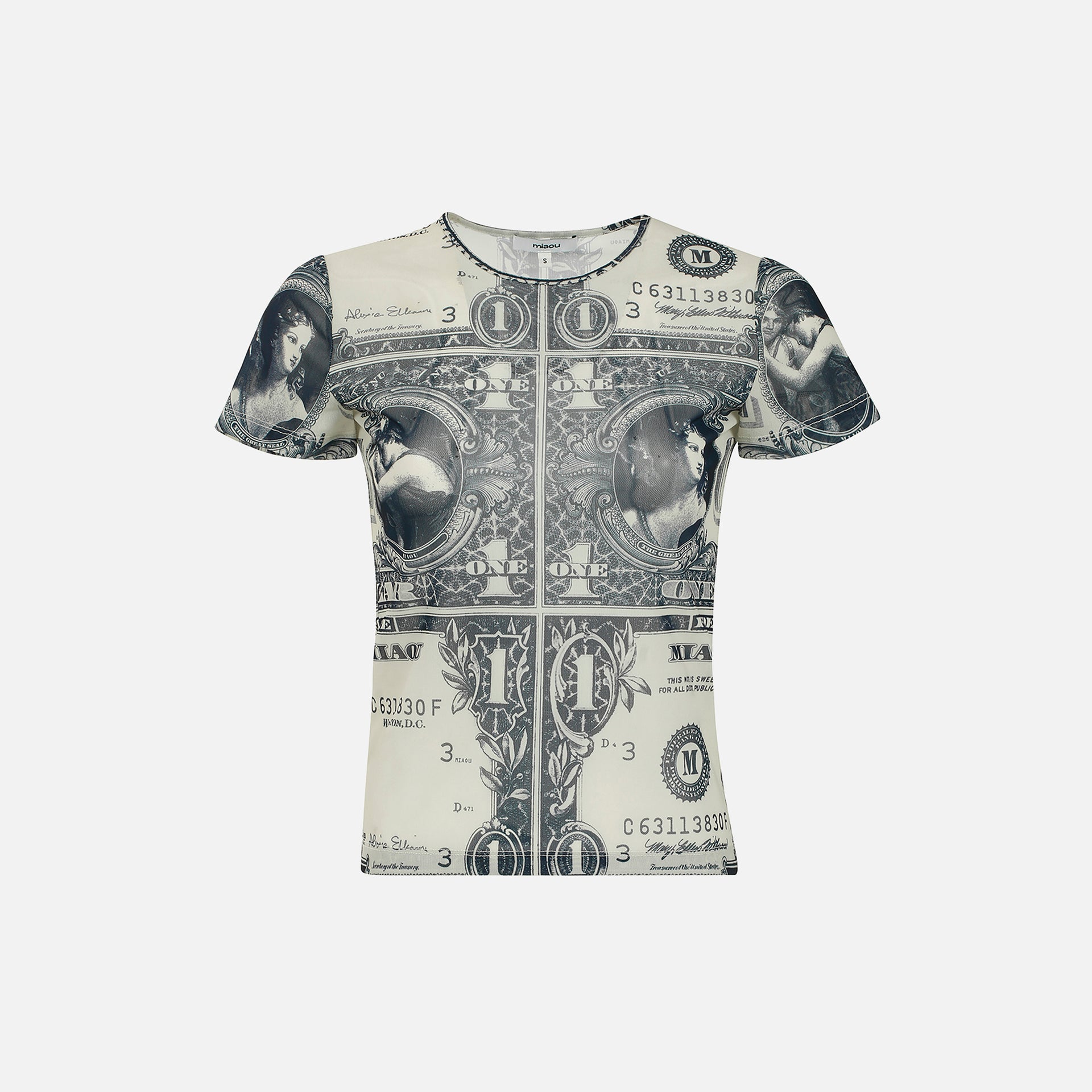 Miaou Mini Tee - Money