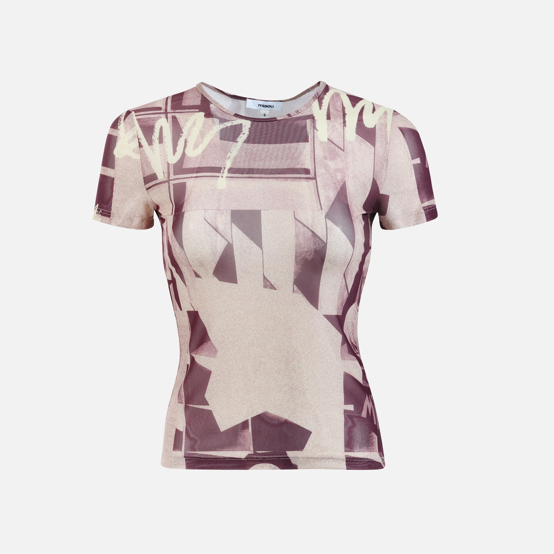 Miaou Mini Tee - Stone Mauve