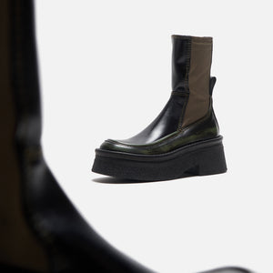 Miista Amarah Ankle Boots - Black / Khaki