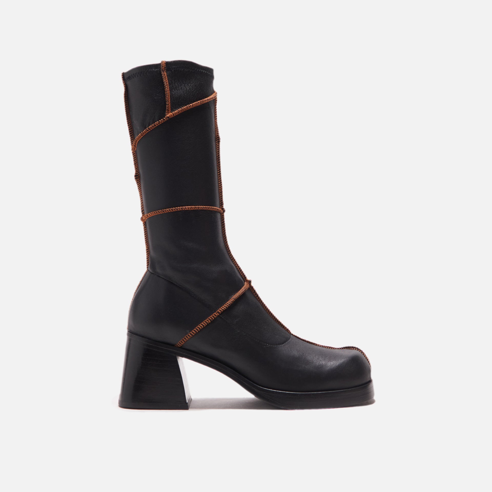 Miista Lois Raven - Black Stretch Golden