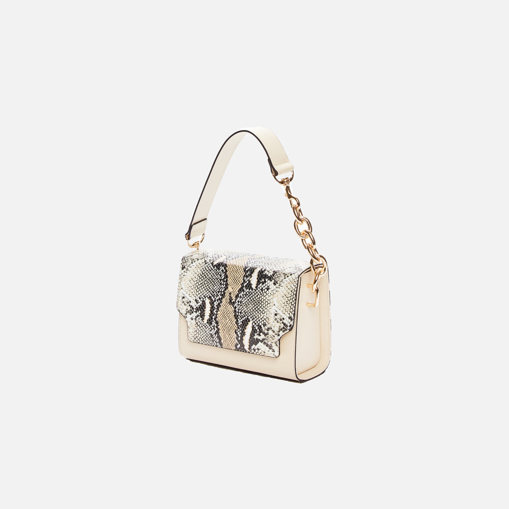 Marge Sherwood, Bags, Marge Sherwood Square Mini Snakeprint Top Handle