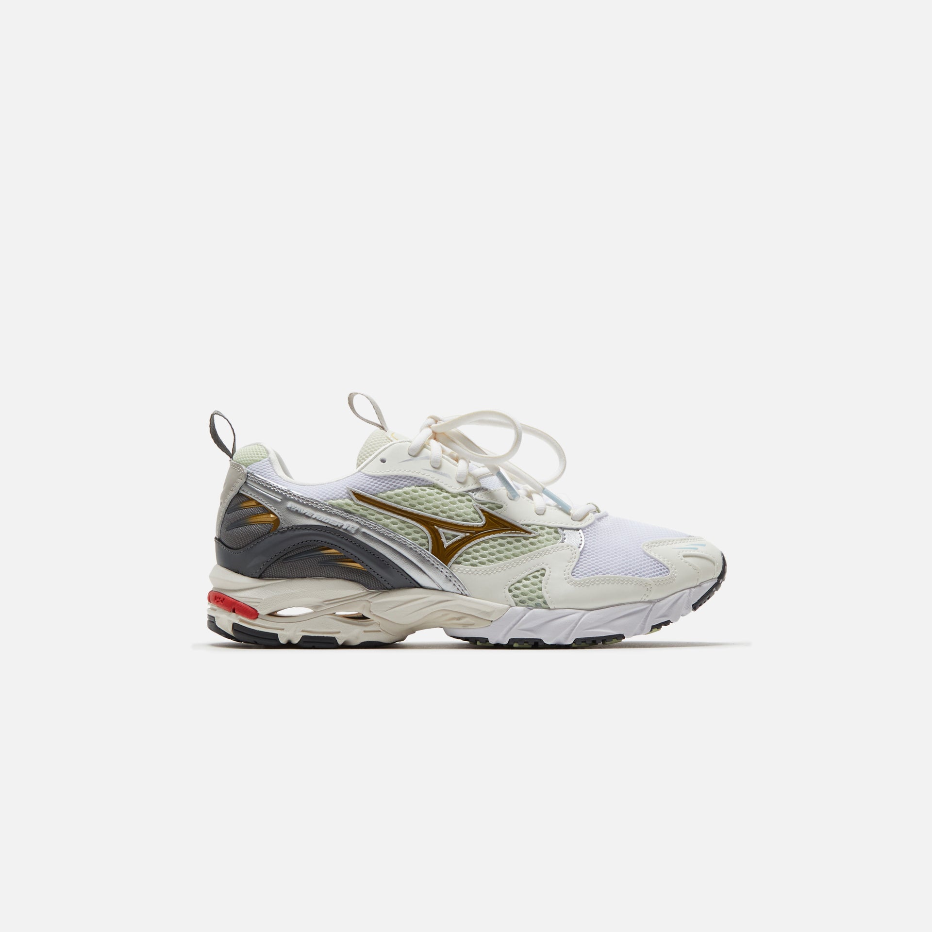 Mizuno Wave Rider 10 - White / Silver Cloud / Sunstruck