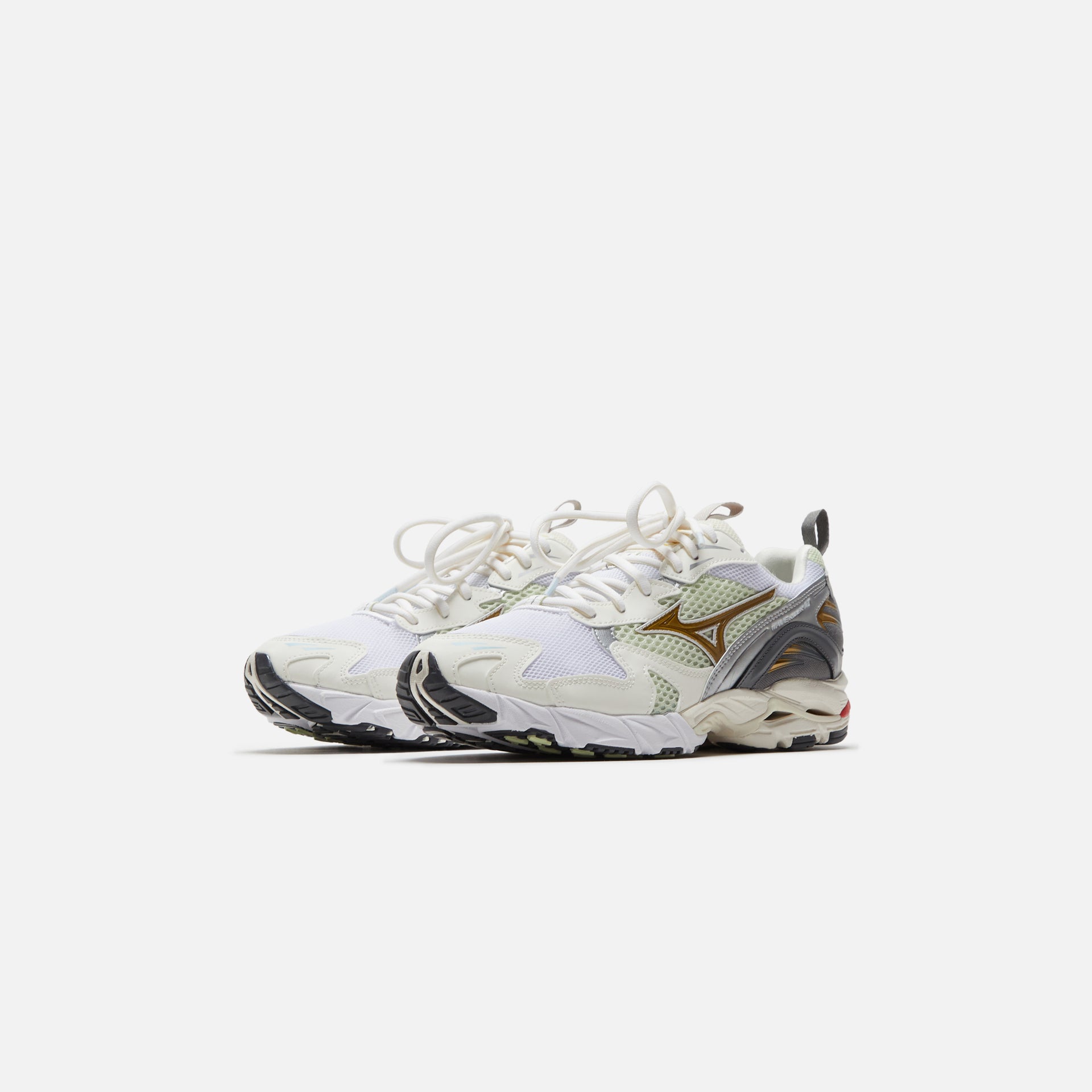 Mizuno Wave Rider 10 - White / Silver Cloud / Sunstruck