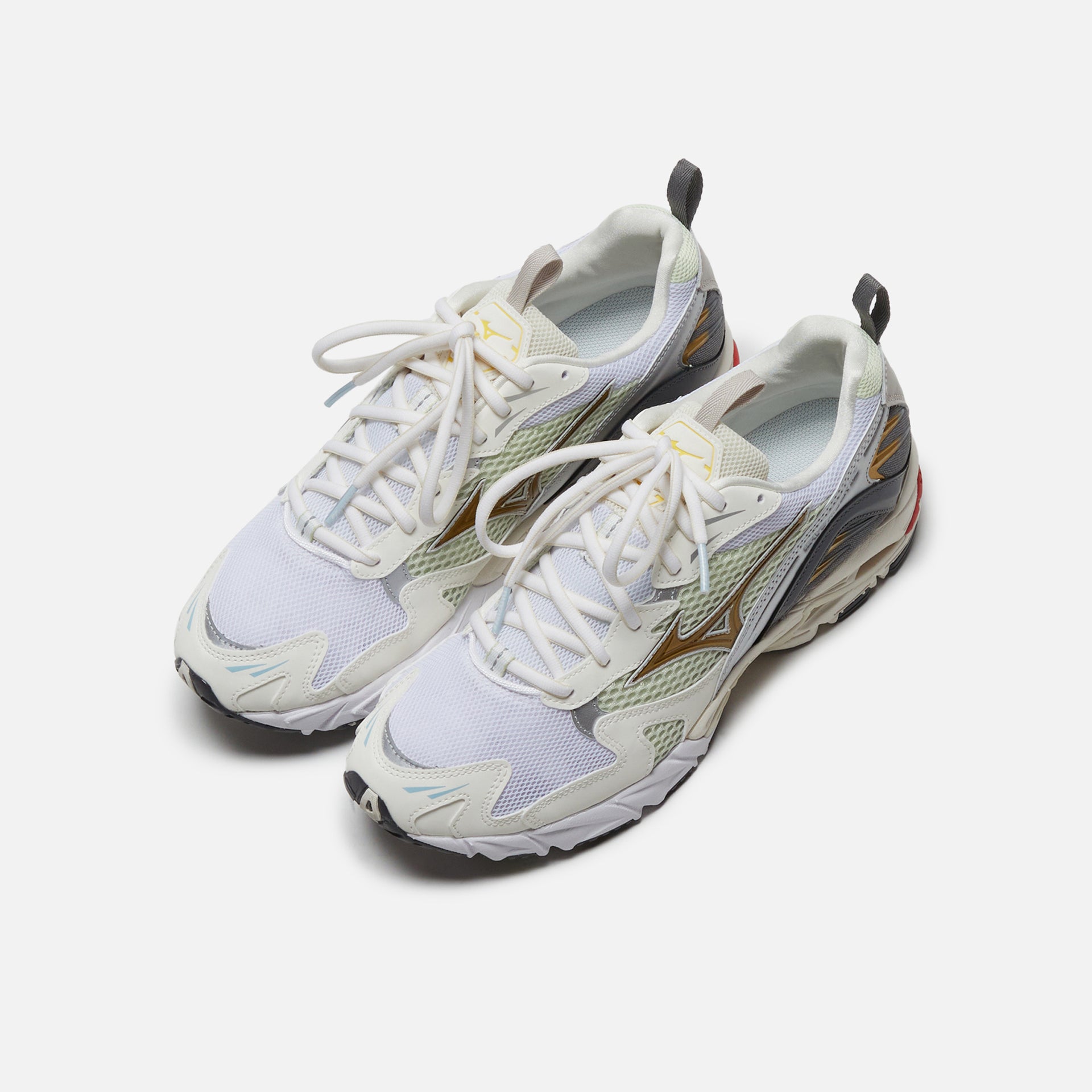 Mizuno Wave Rider 10 - White / Silver Cloud / Sunstruck
