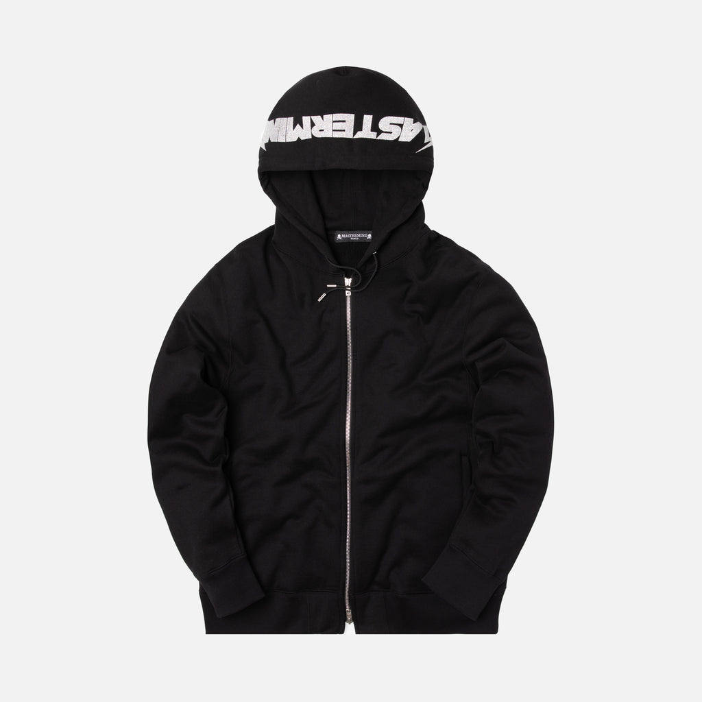 Mastermind World Zip-Up Skull Hoodie - Black – Kith