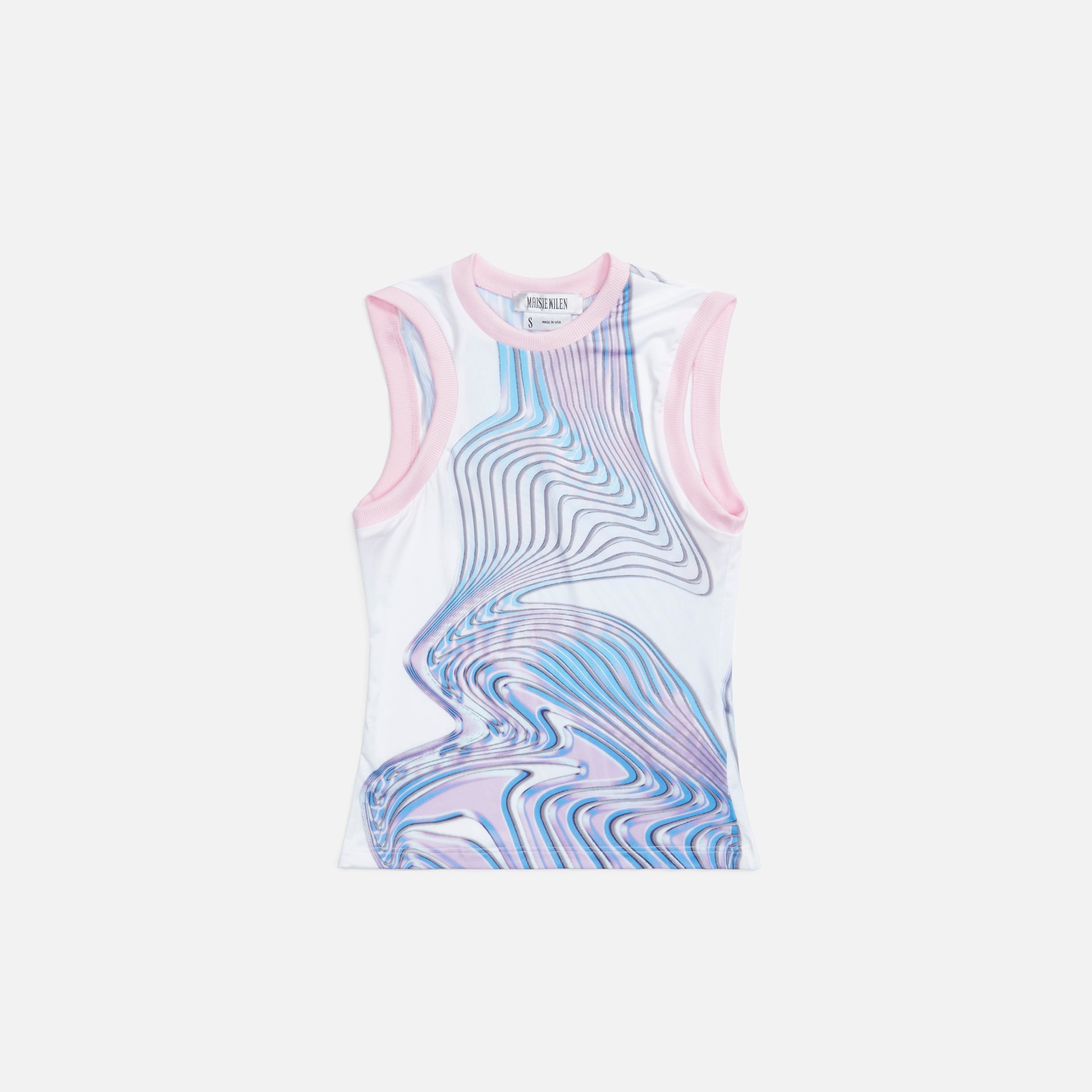 Maisie Wilen Muscle Beach Tank - Iridescence