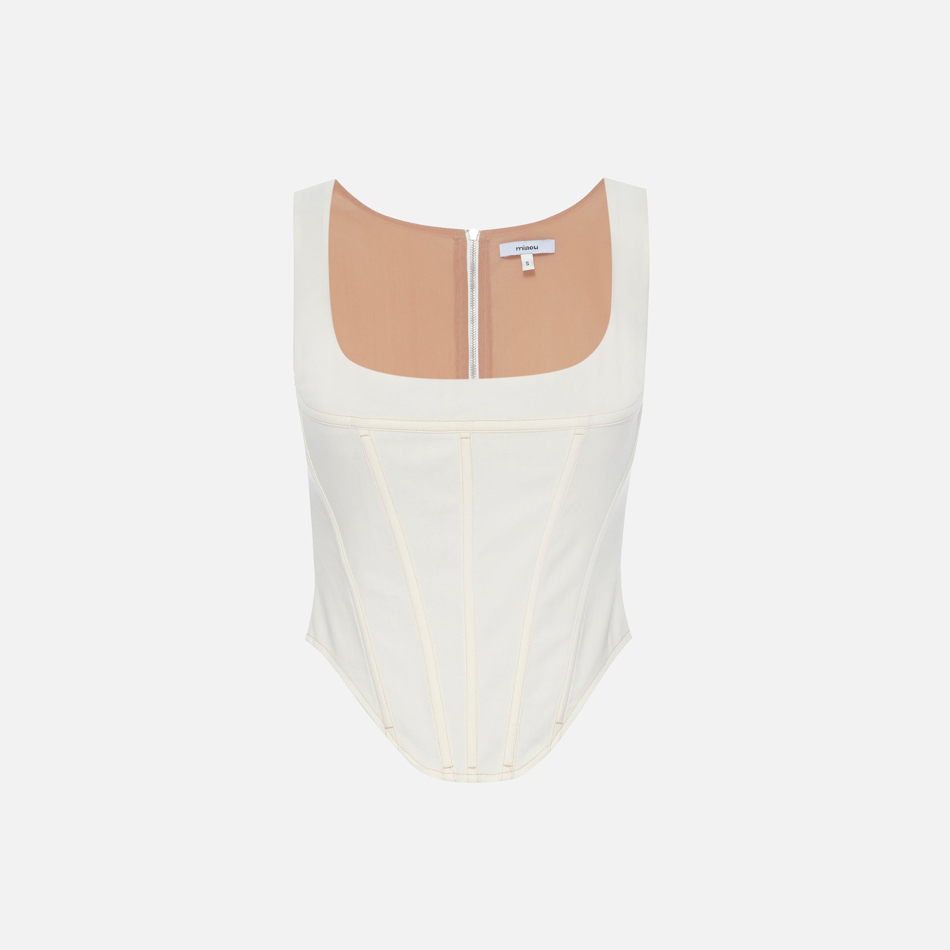 Miaou Campbell Corset - Creme