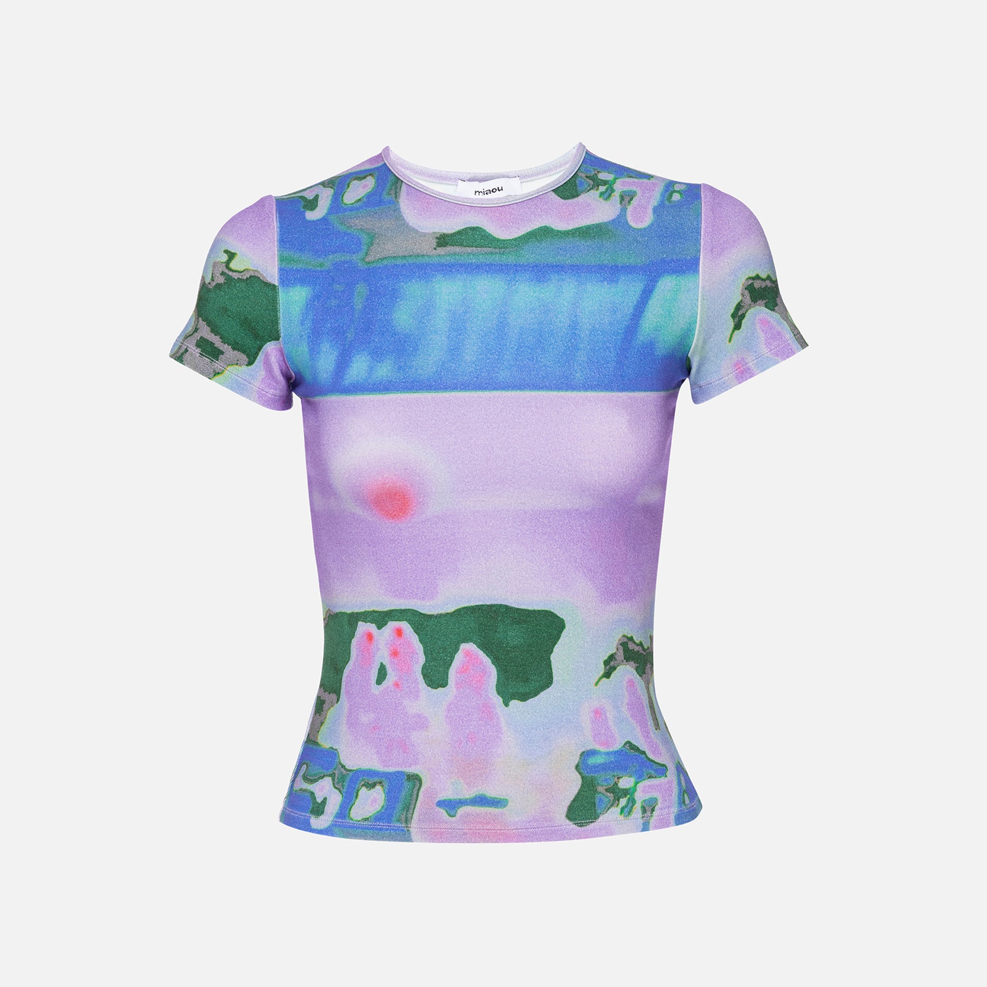 Miaou Mini Tee - Thermal Pastel