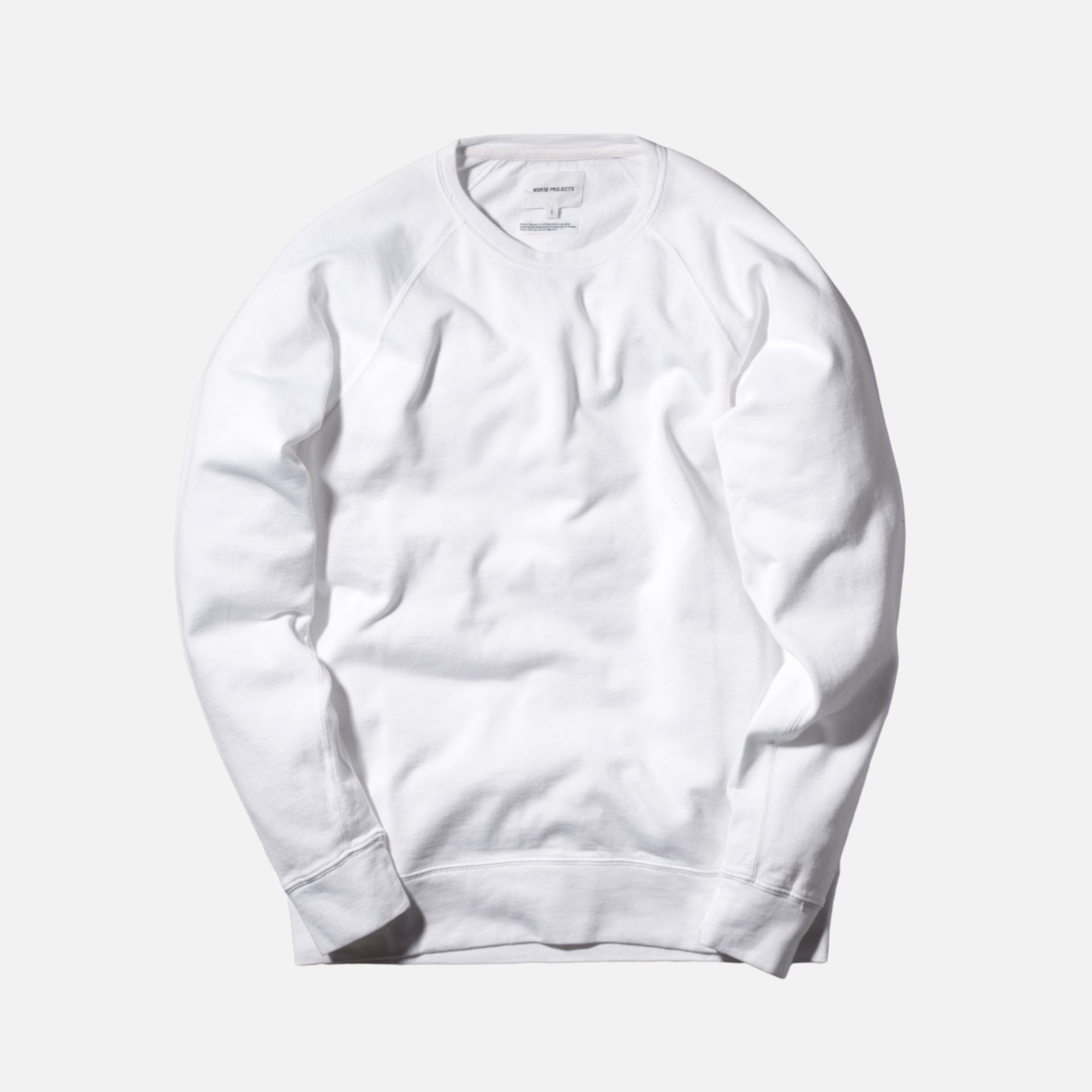 Norse Projects Vorm Mercerized Crewneck - White