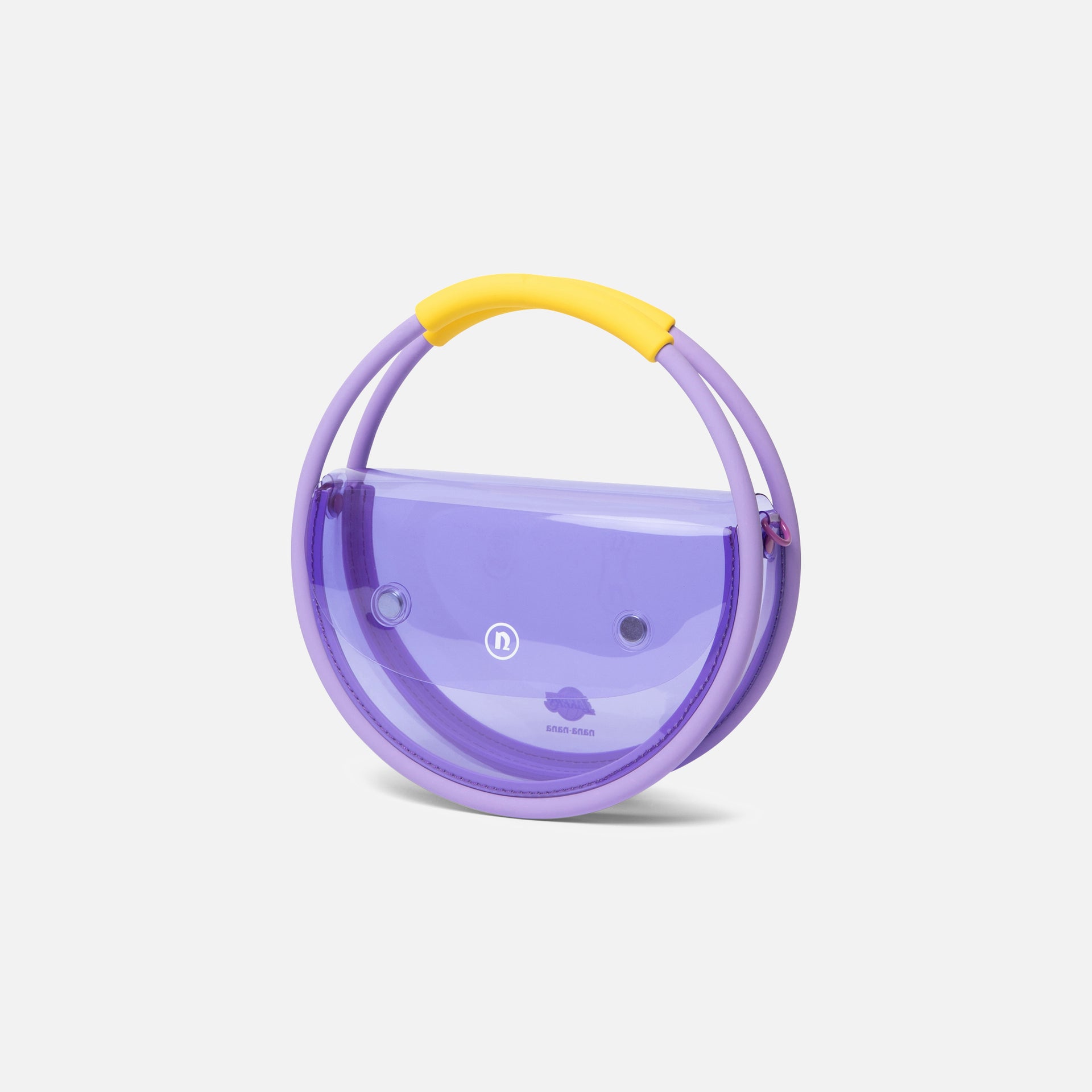 Nana-Nana Hoop PVC Bag Medium - LA Lakers Purple