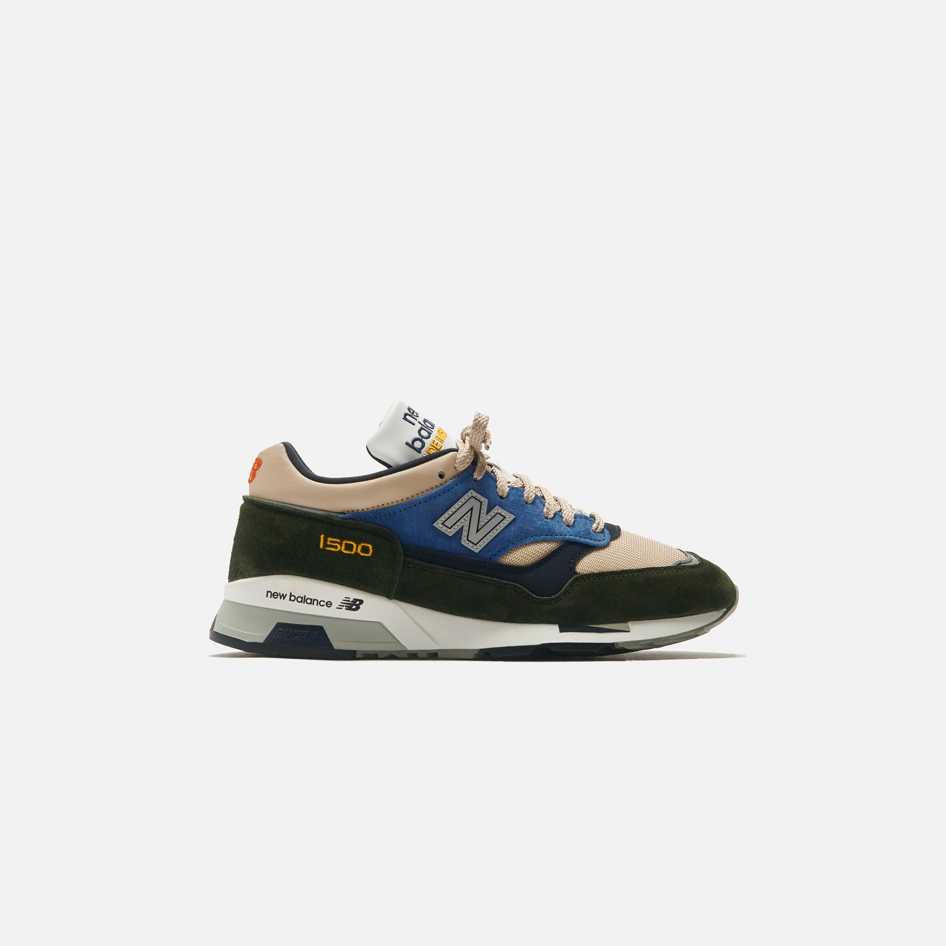 New Balance Made in UK 1500 - Khaki / Sand / Blue / Yellow